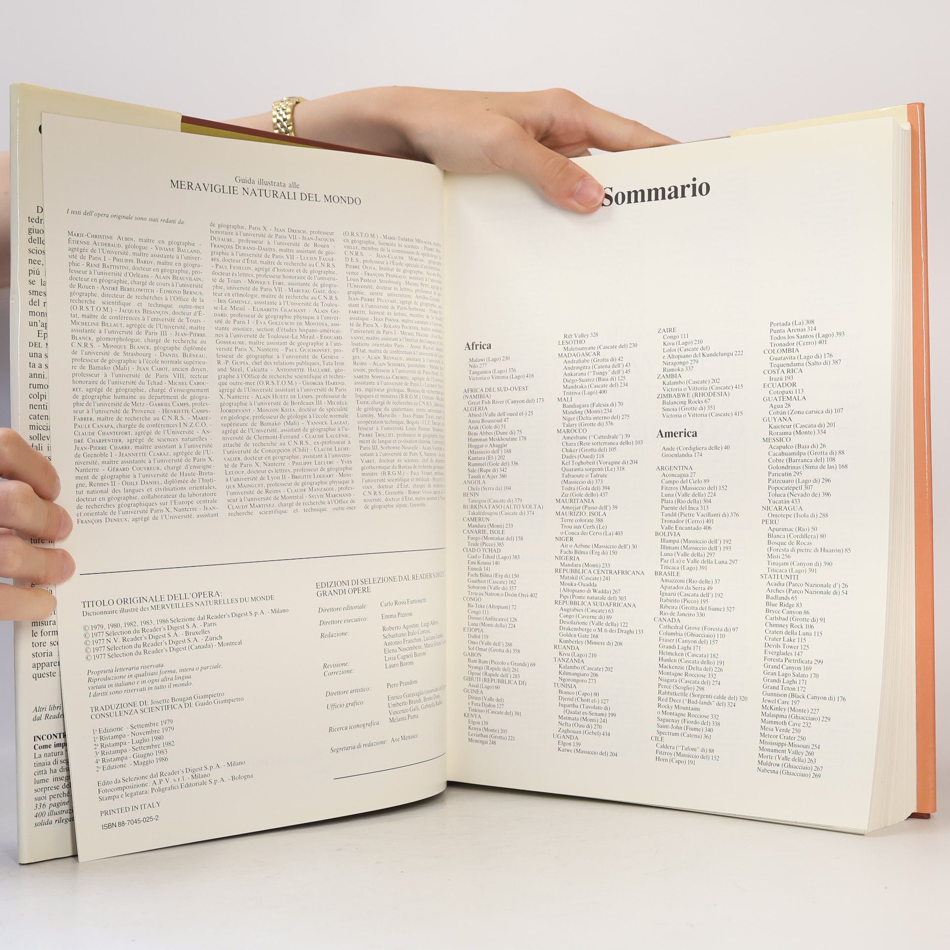 Josette Bougan Giampietro Selezione dal Reader's Digest: Guida illustrata alle meraviglie naturali del mondo