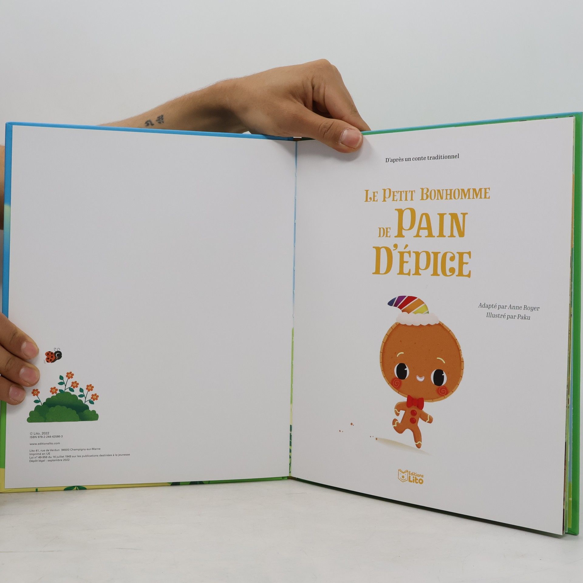 Anne Royer Les albums Lito: Le petit bonhomme de pain d'épice