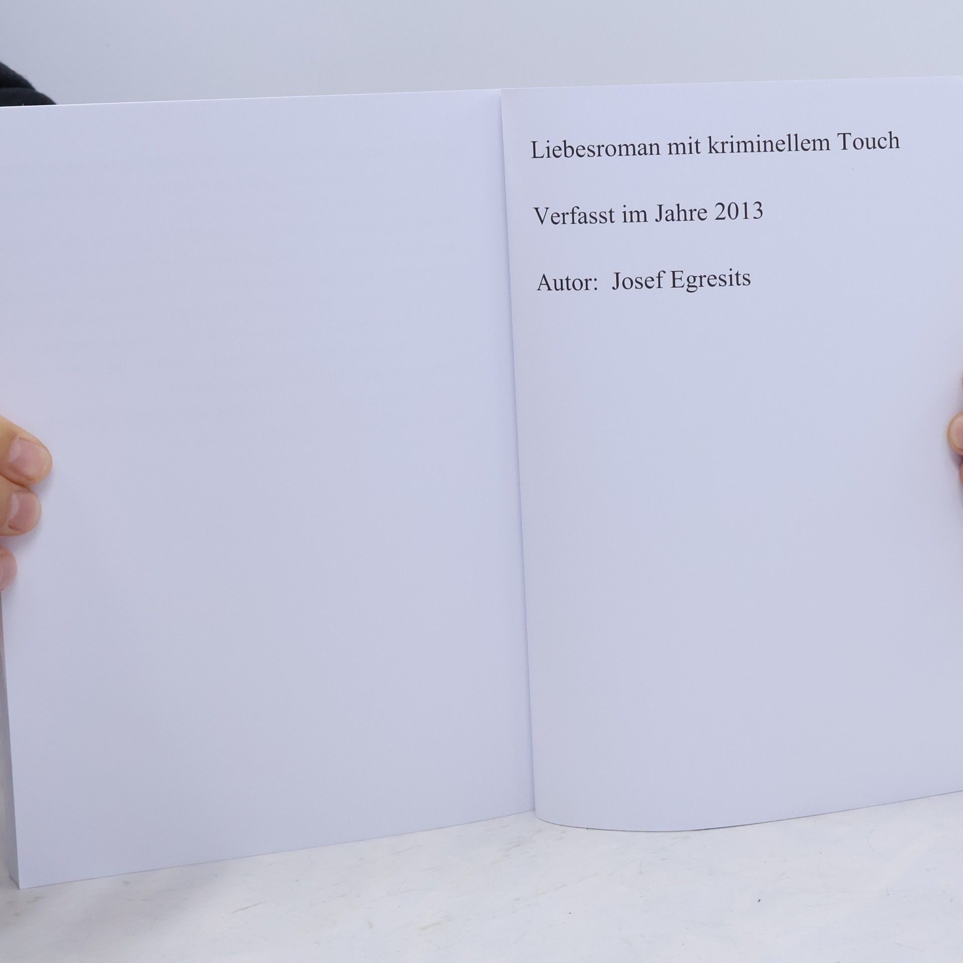 Josef Egresits Frisches Blut