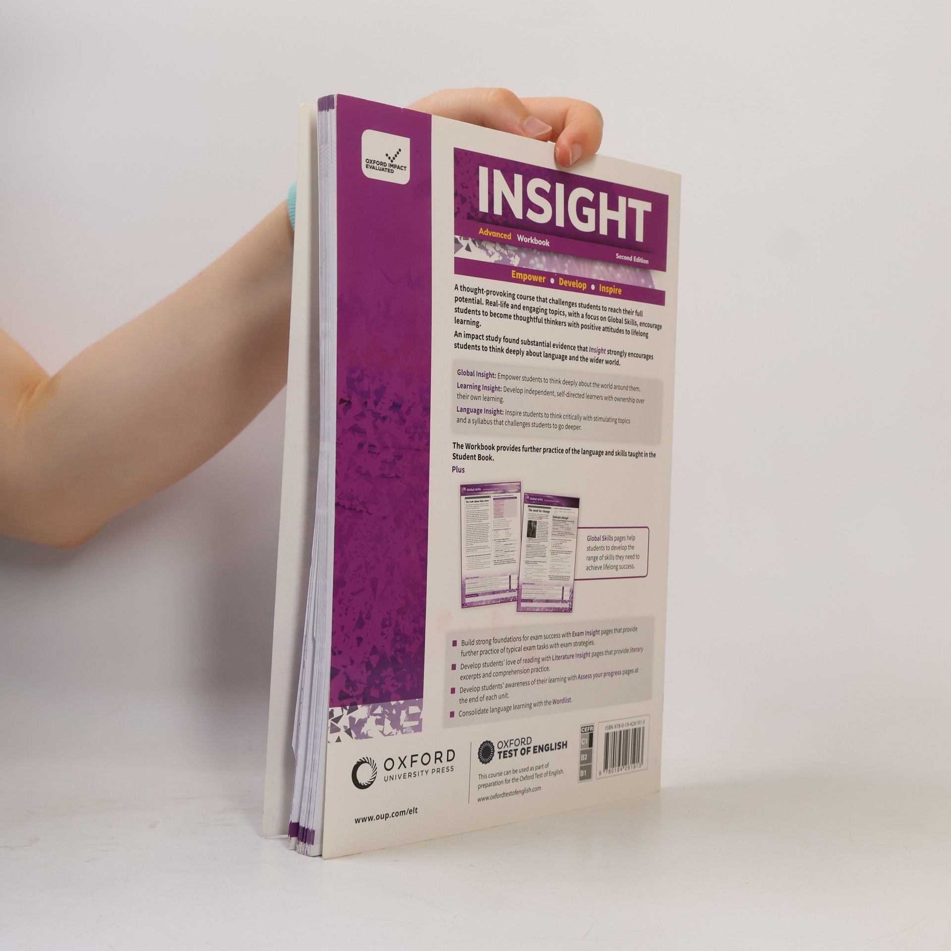 Lucy-Anne Holmes Insight Advanced Workbook, 2nd