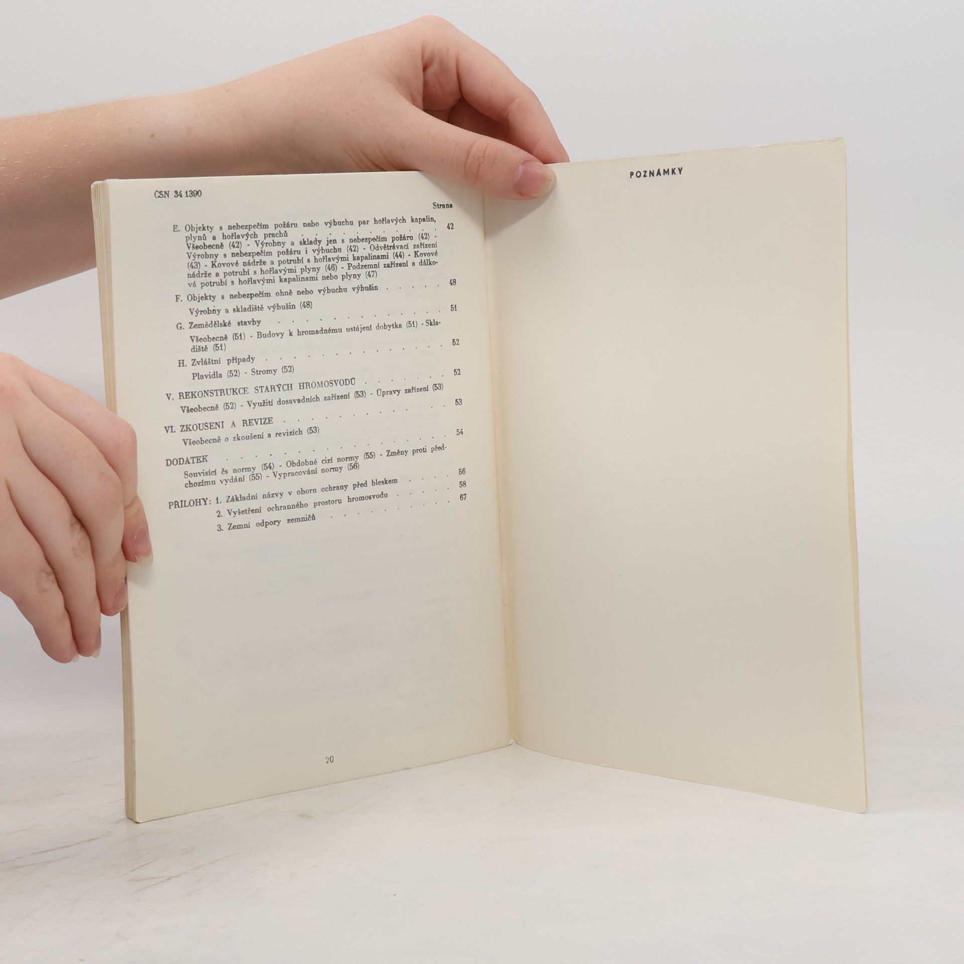 Various authors Československá státní norma ČSN 34 1390 – Předpisy pro ochranu před bleskem