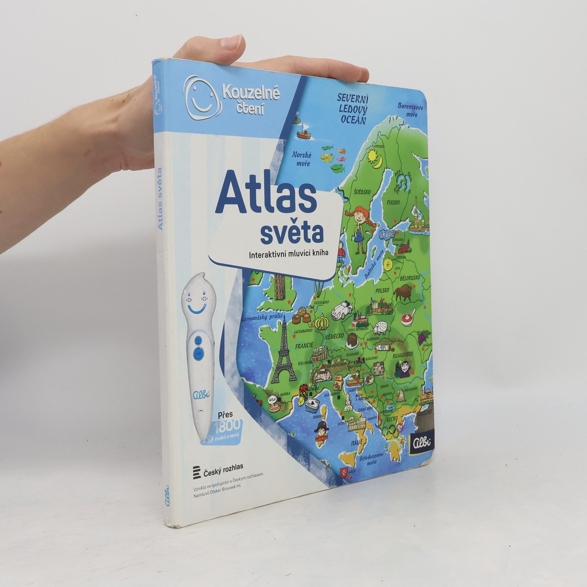 Tereza Kocová Atlas světa. Interaktivní mluvící kniha