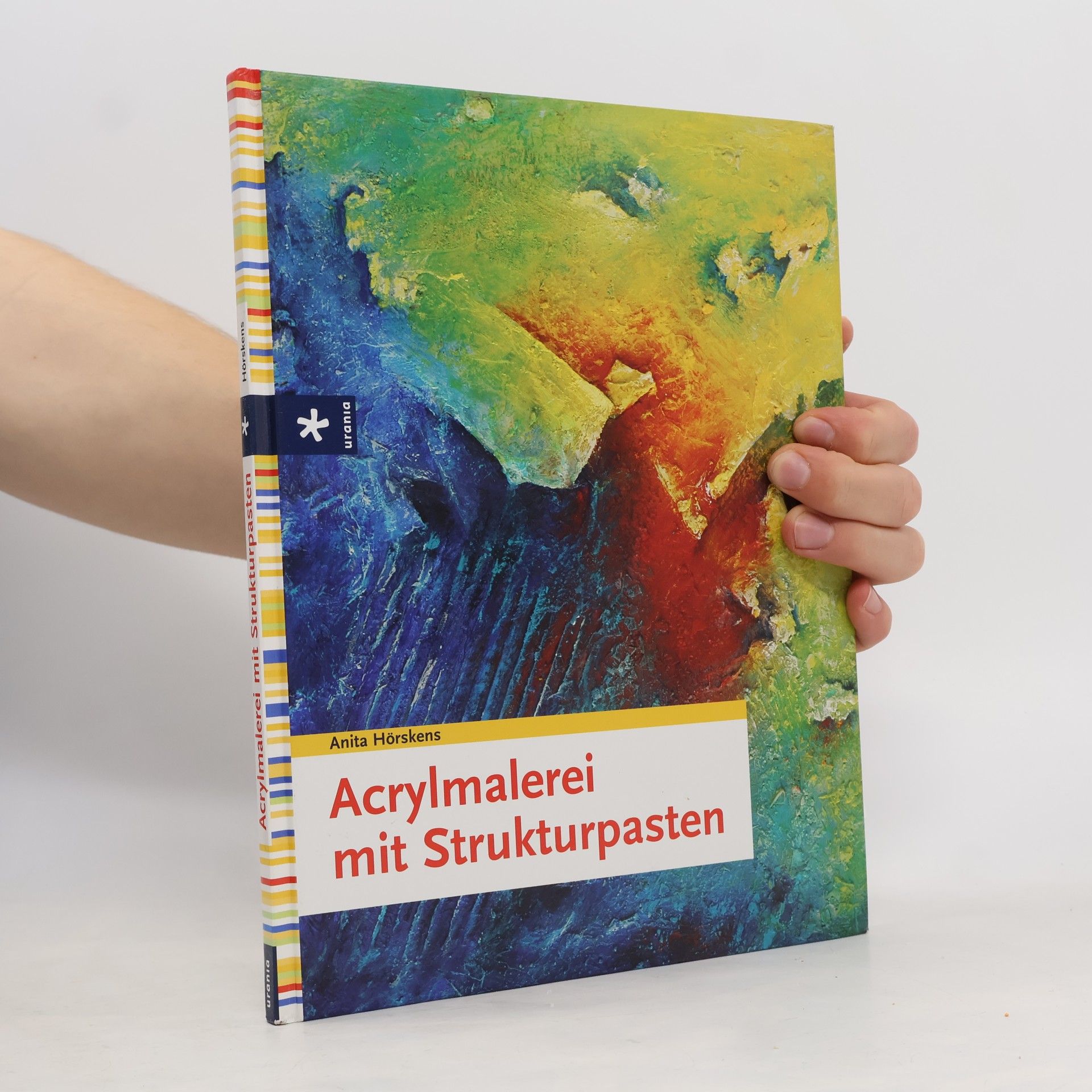 Anita Horskens Acrylmalerei mit Strukturpasten