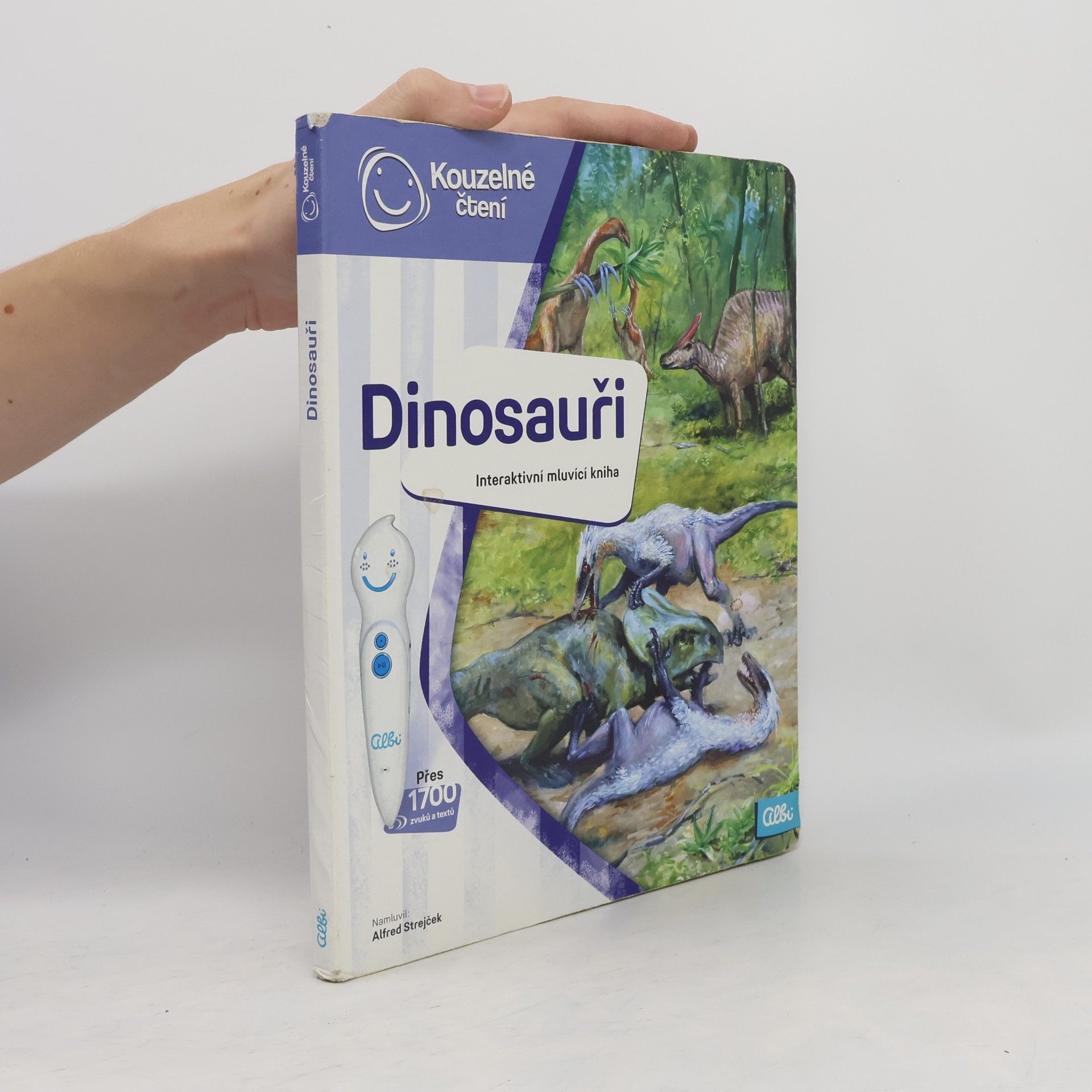 Jan Spěváček Dinosauři. Interaktivní mluvící kniha