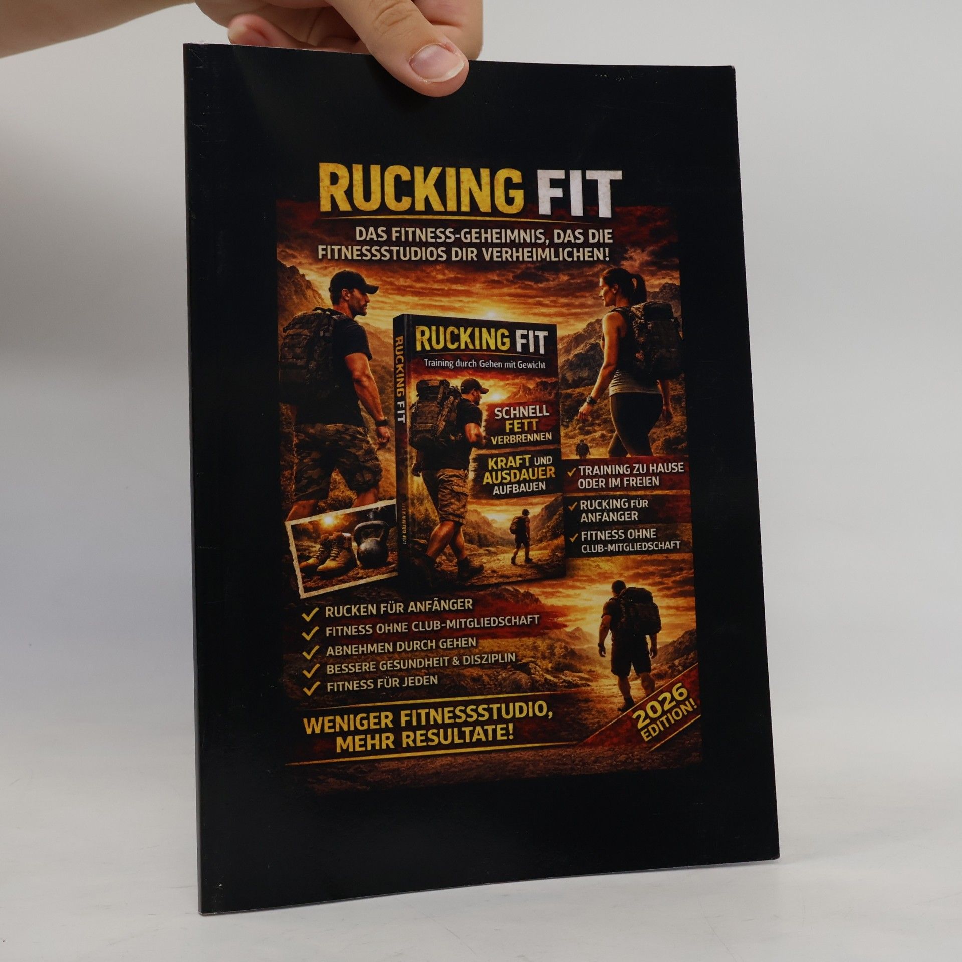 Walker, Max RUCKING FIT: Das Fitnessgeheimnis, das große Fitnessstudios Ihnen verschweigen wollen! (Rucking: Walking to Fitness)
