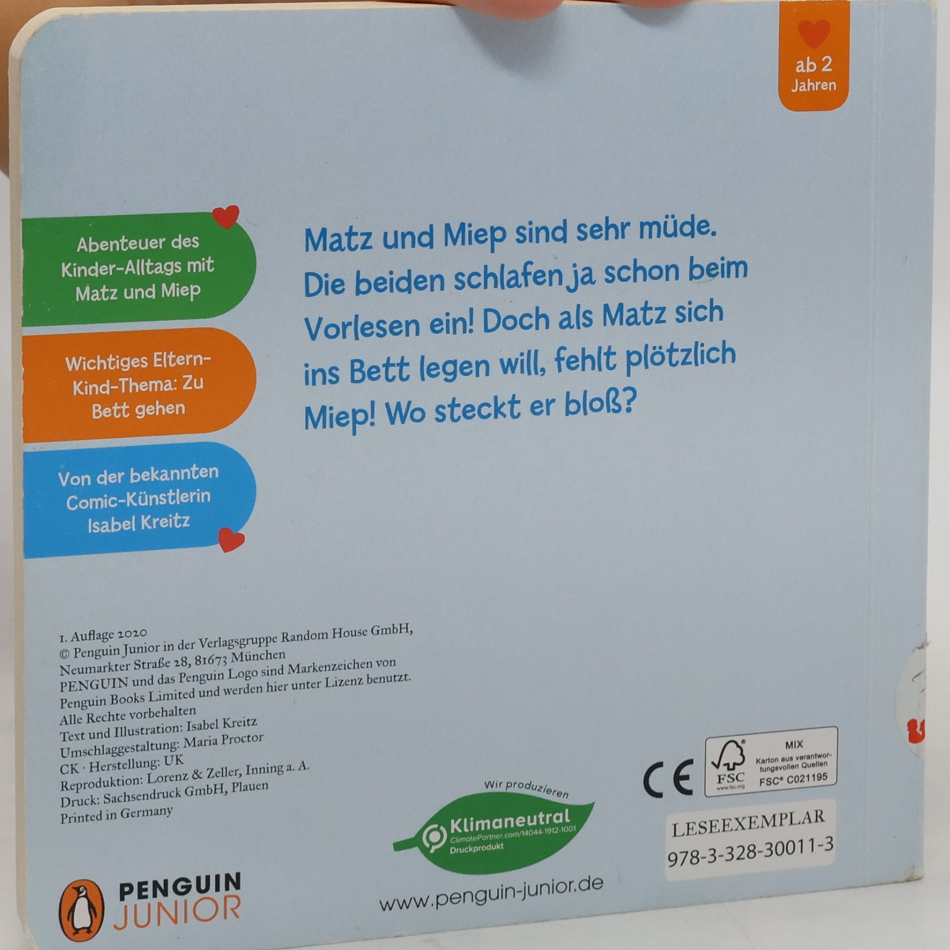 Isabel Kreitz Matz & Miep - Müde?