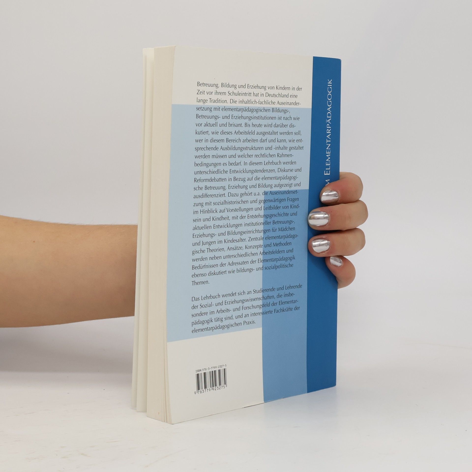 Vera Bamler Lehrbuch Elementarpädagogik