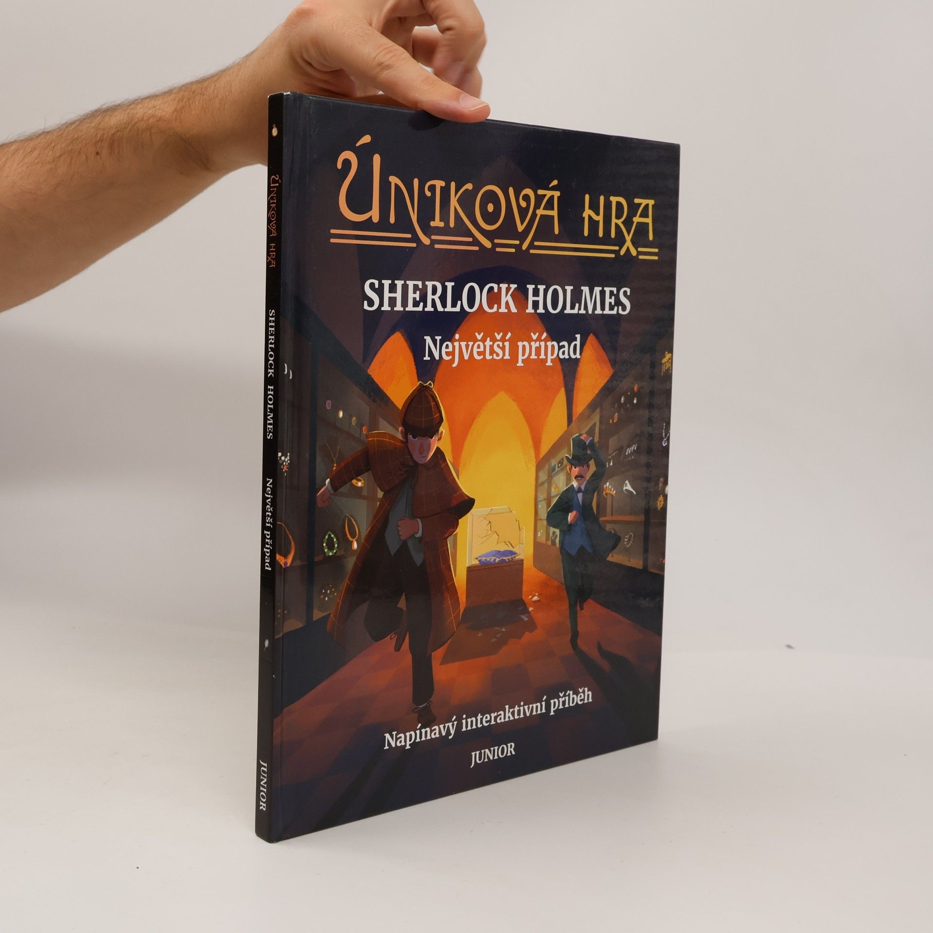Alex Woolf Úniková hra. Sherlock Holmes. Největší případ