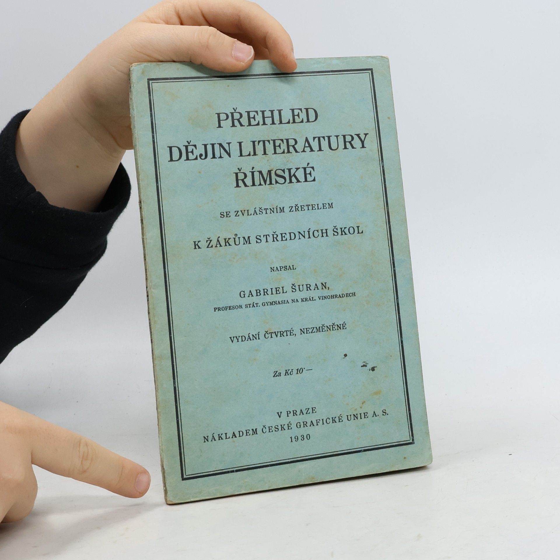 Šuran Gabriel Přehled dějin literatury římské
