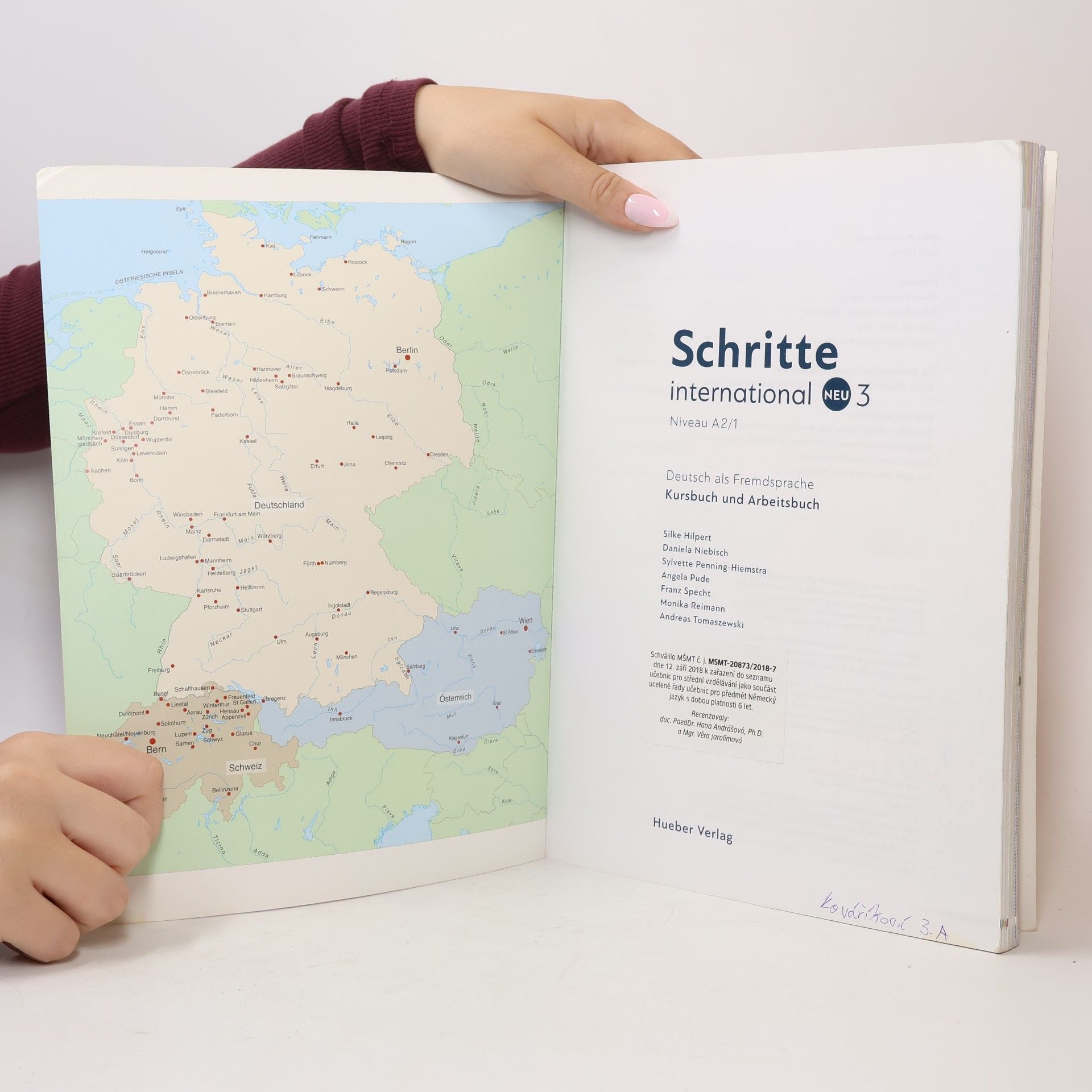 Kolektiv autorů Schritte international Neu 3: Niveau A2