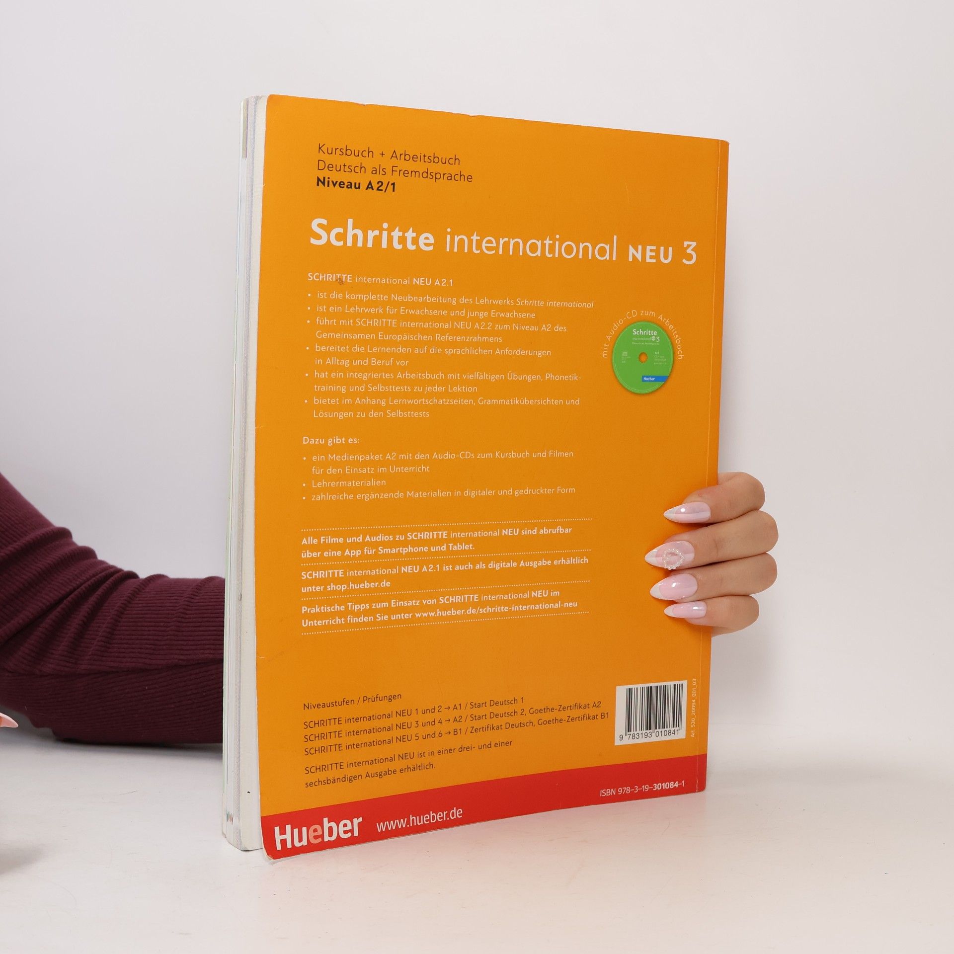 Kolektiv autorů Schritte international Neu 3: Niveau A2