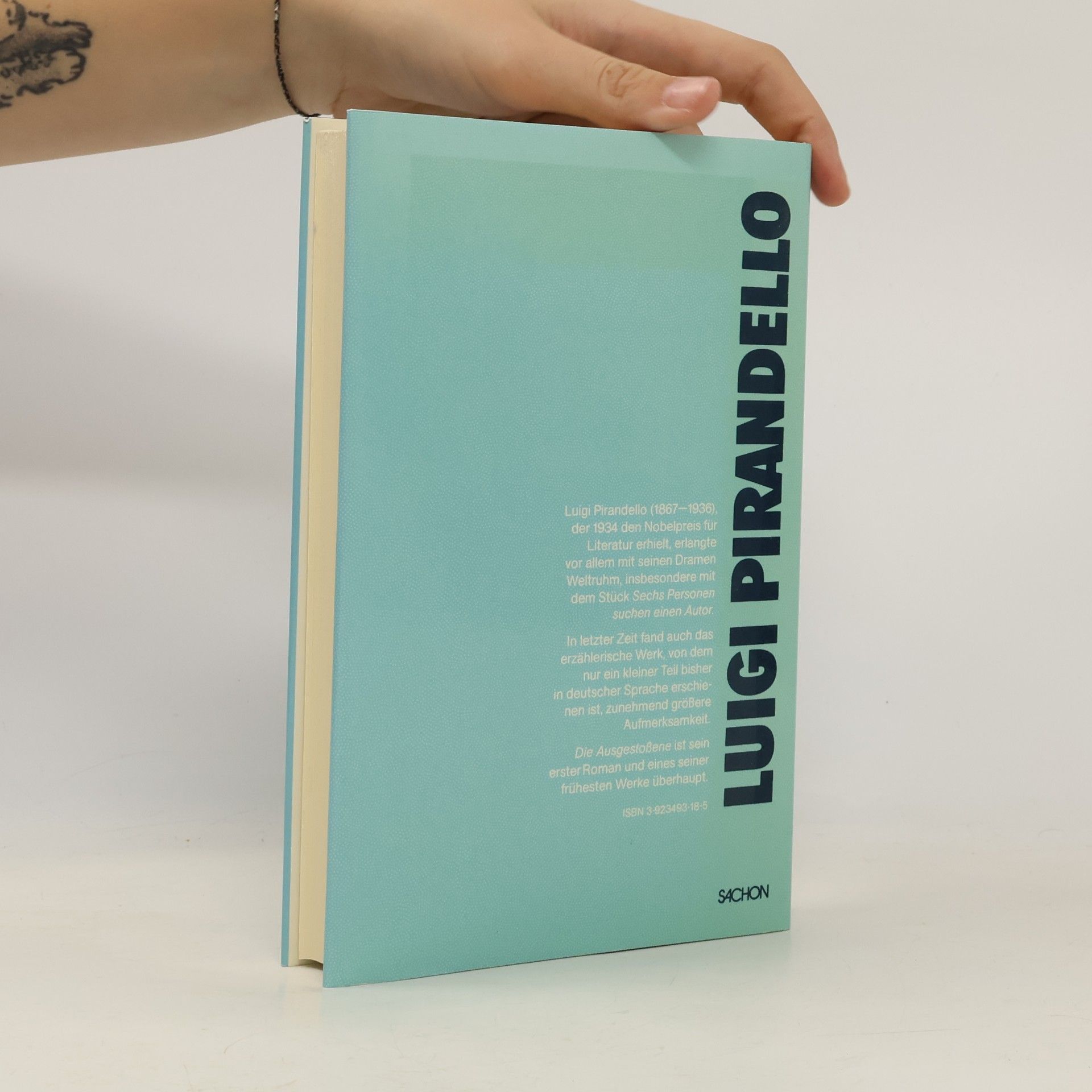 Luigi Pirandello Luigi Pirandello-Werkausgabe - 1: Die Ausgestossene