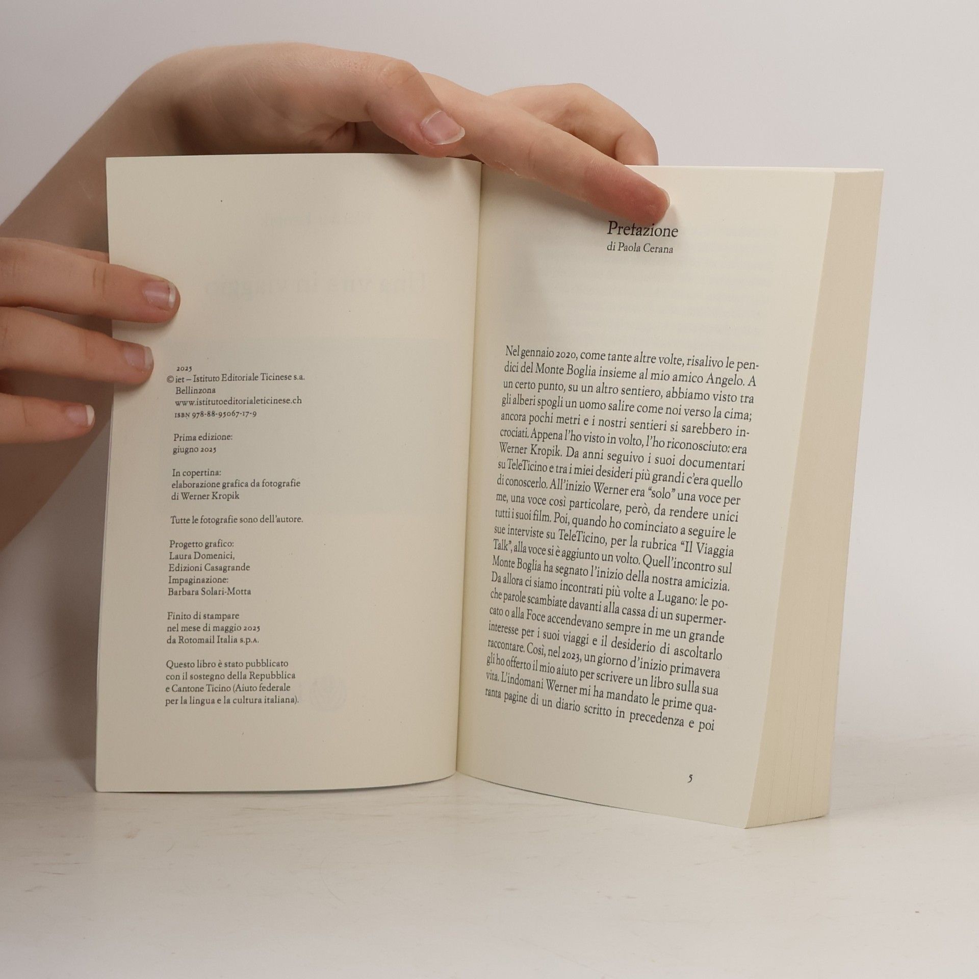 Werner Kropik Storie di qui: Testimonianze: Una vita in viaggio