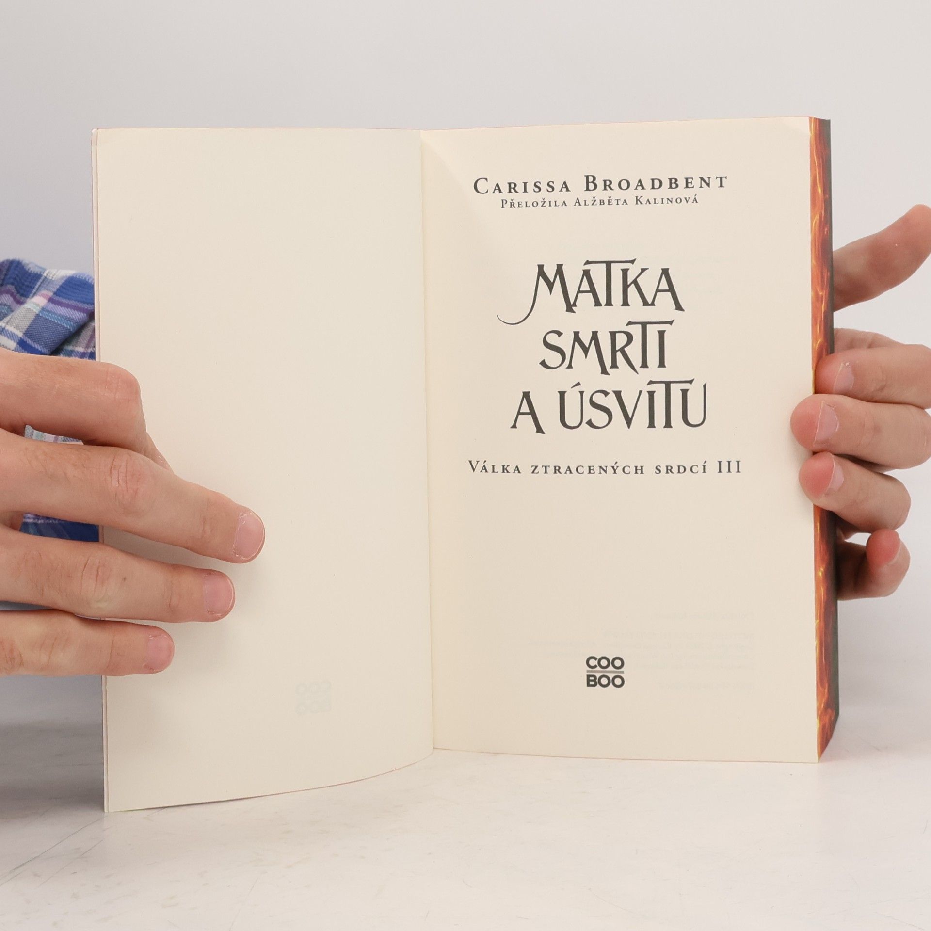 Carissa Broadbent Matka smrti a úsvitu