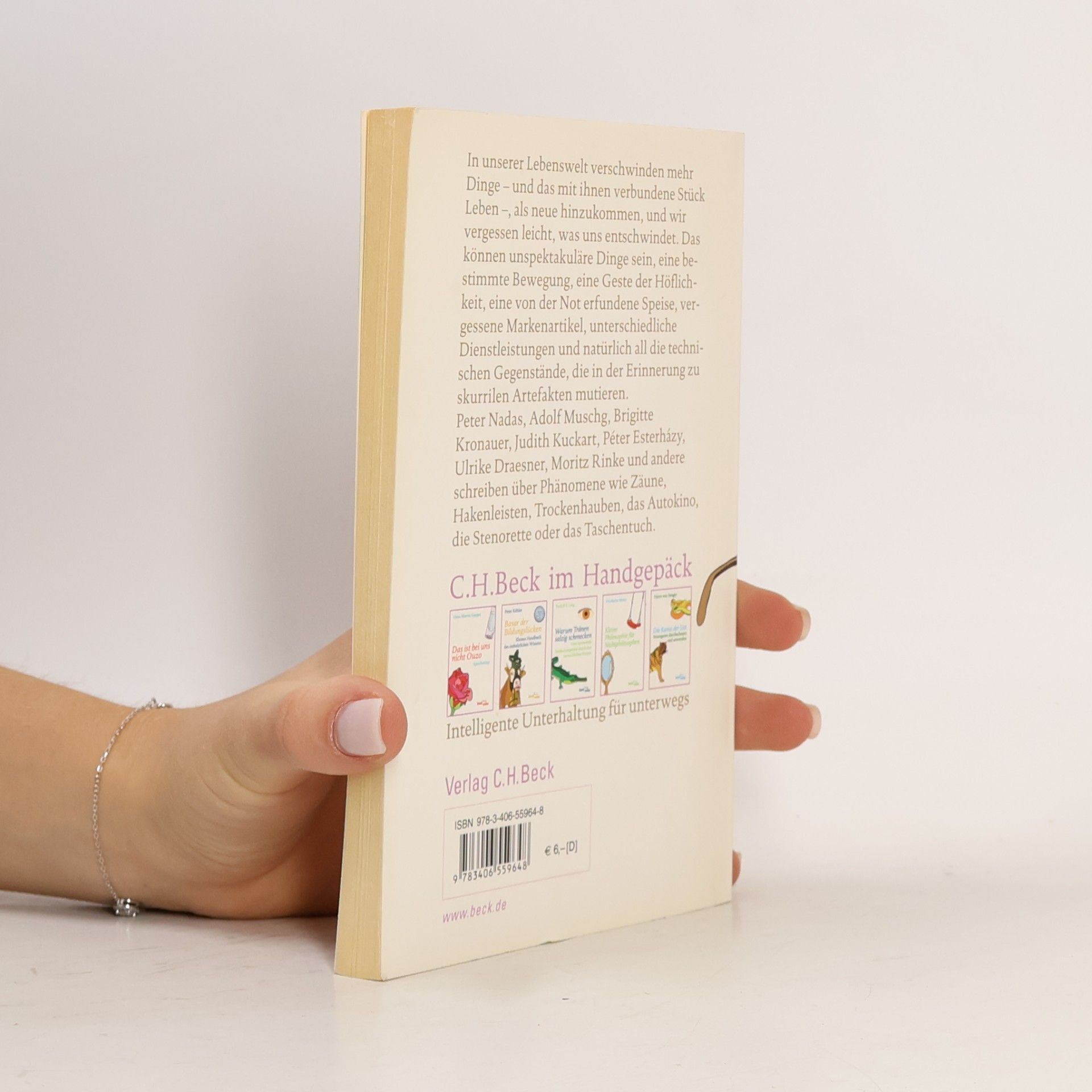 Andrea Kohler Kleines Glossar des Verschwindens
