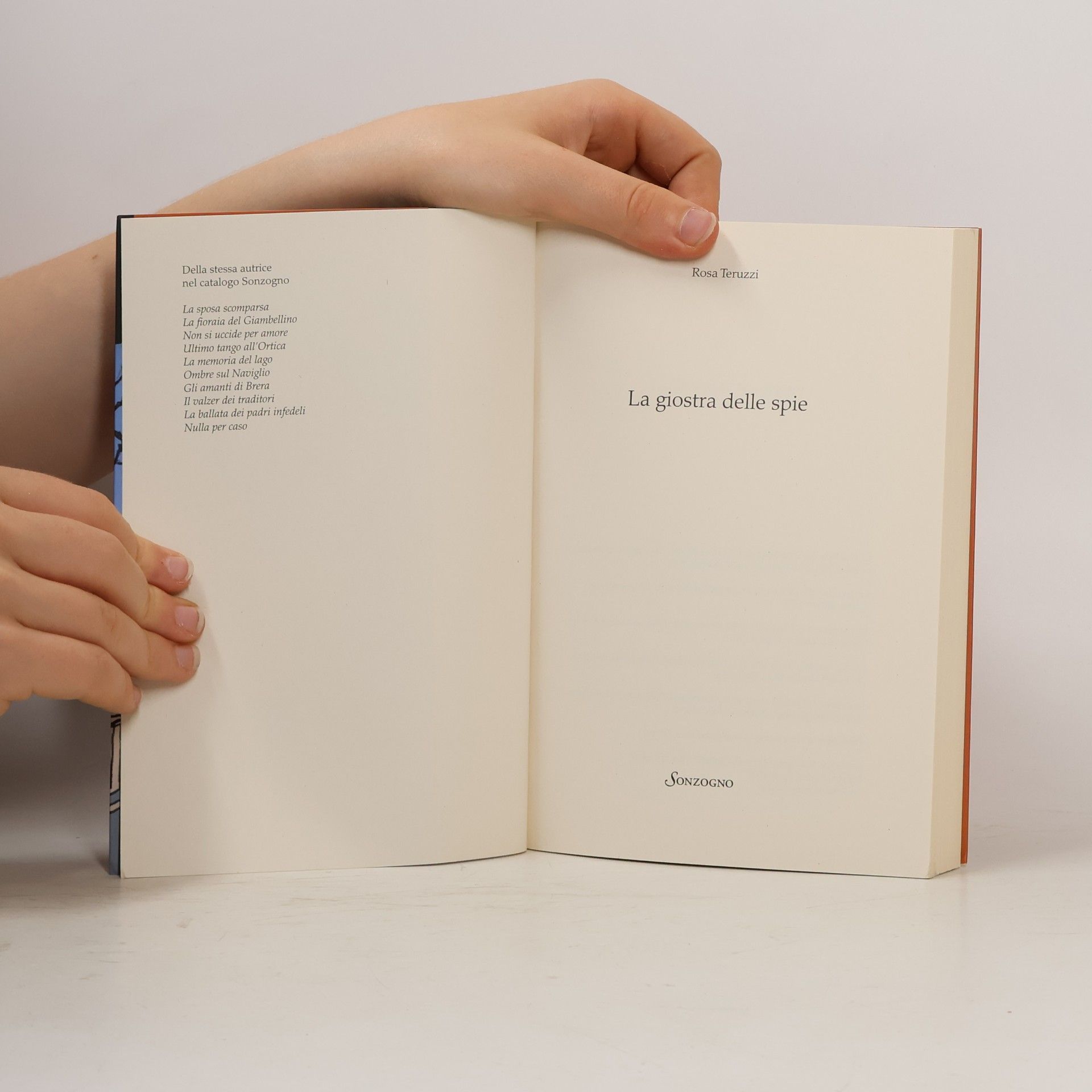 Rosa Teruzzi Romanzi: La giostra delle spie