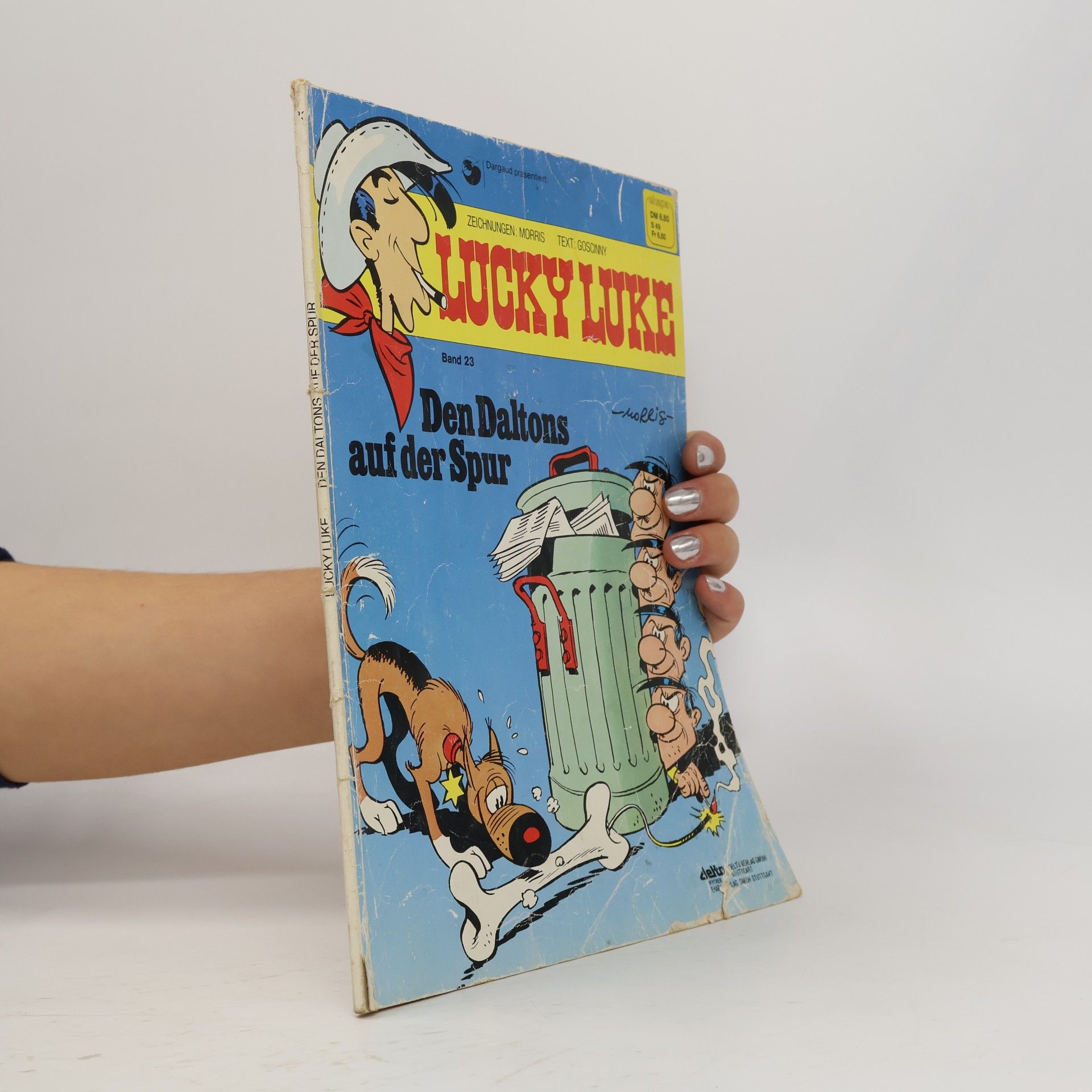 Morris Lucky Luke 23. Den Daltons auf der Spur