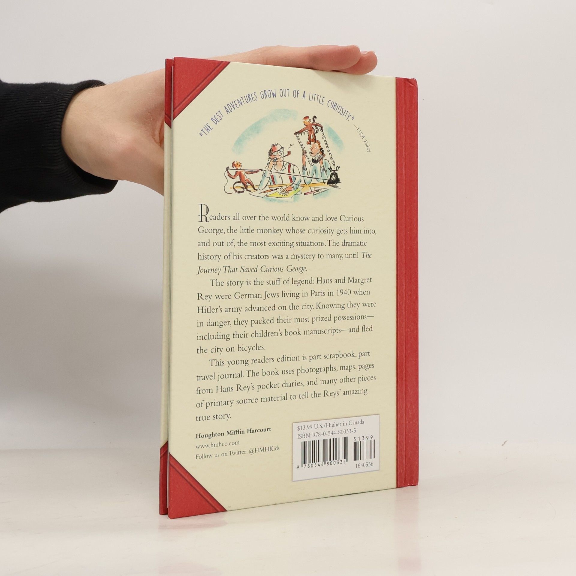 Louise Borden The Journey That Saved Curious George Young Readers Edition