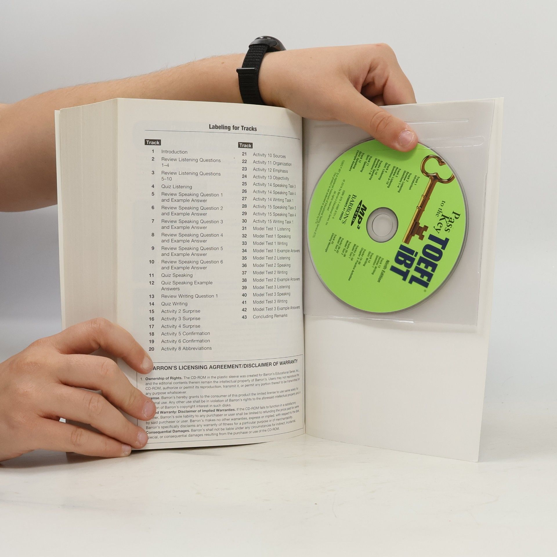 Pamela J. Sharpe Pass Key to the TOEFL IBT, w. MP3-CD