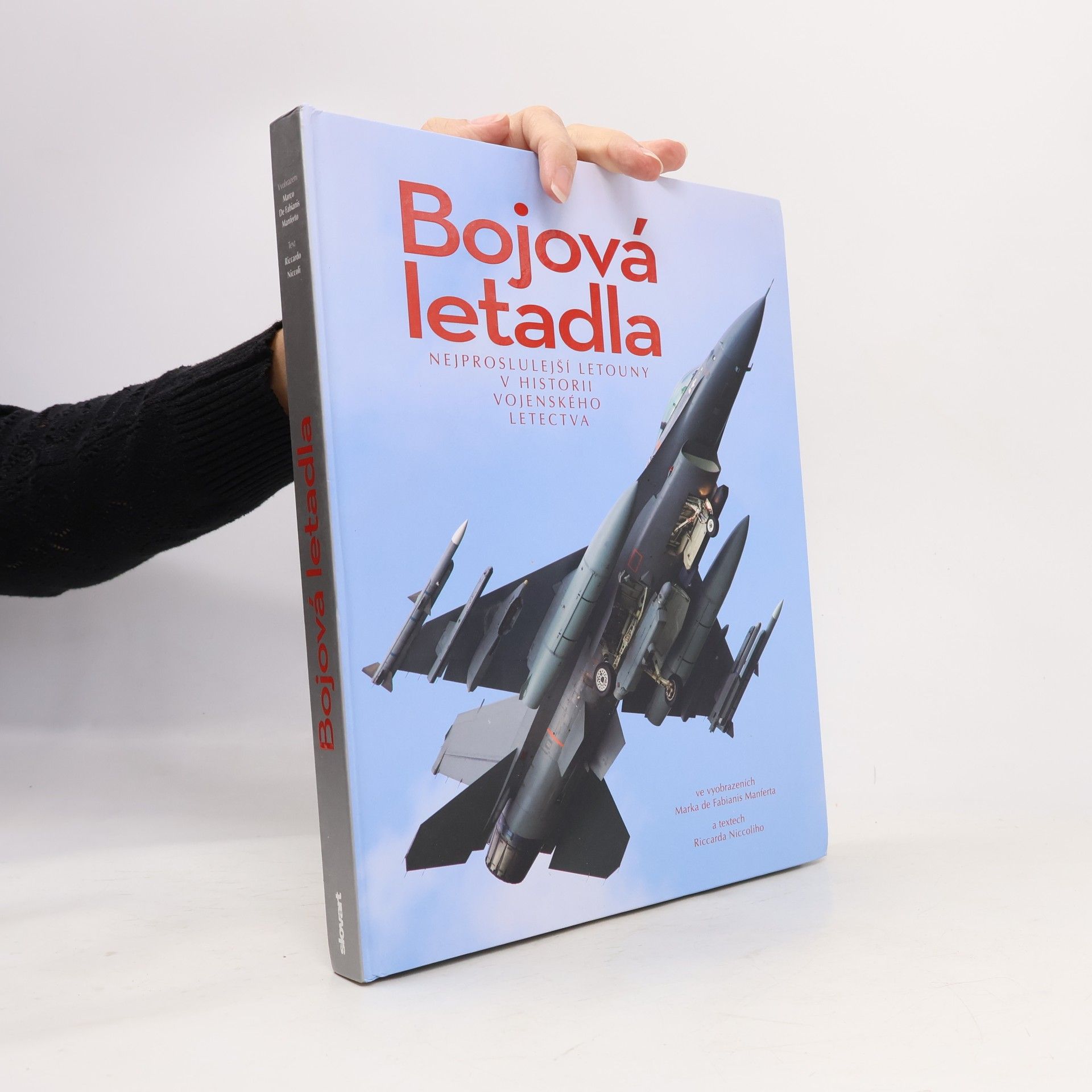 Marco De Fabianis Manferto Bojová letadla. Nejproslulejší letouny v historii vojenského letectva