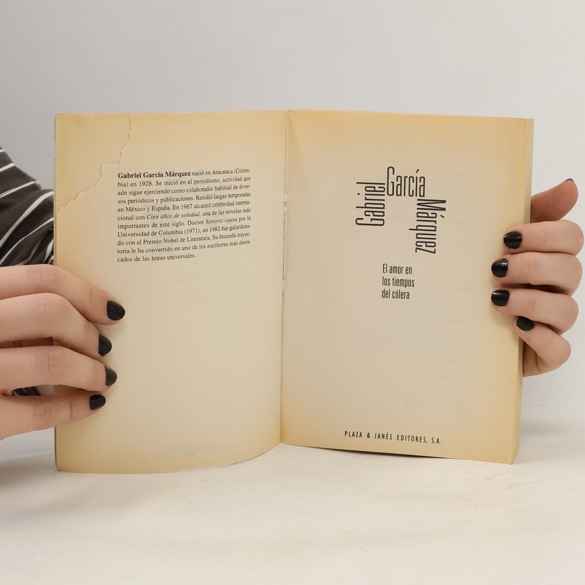 Gabriel García Márquez El amor en los tiempos del cólera