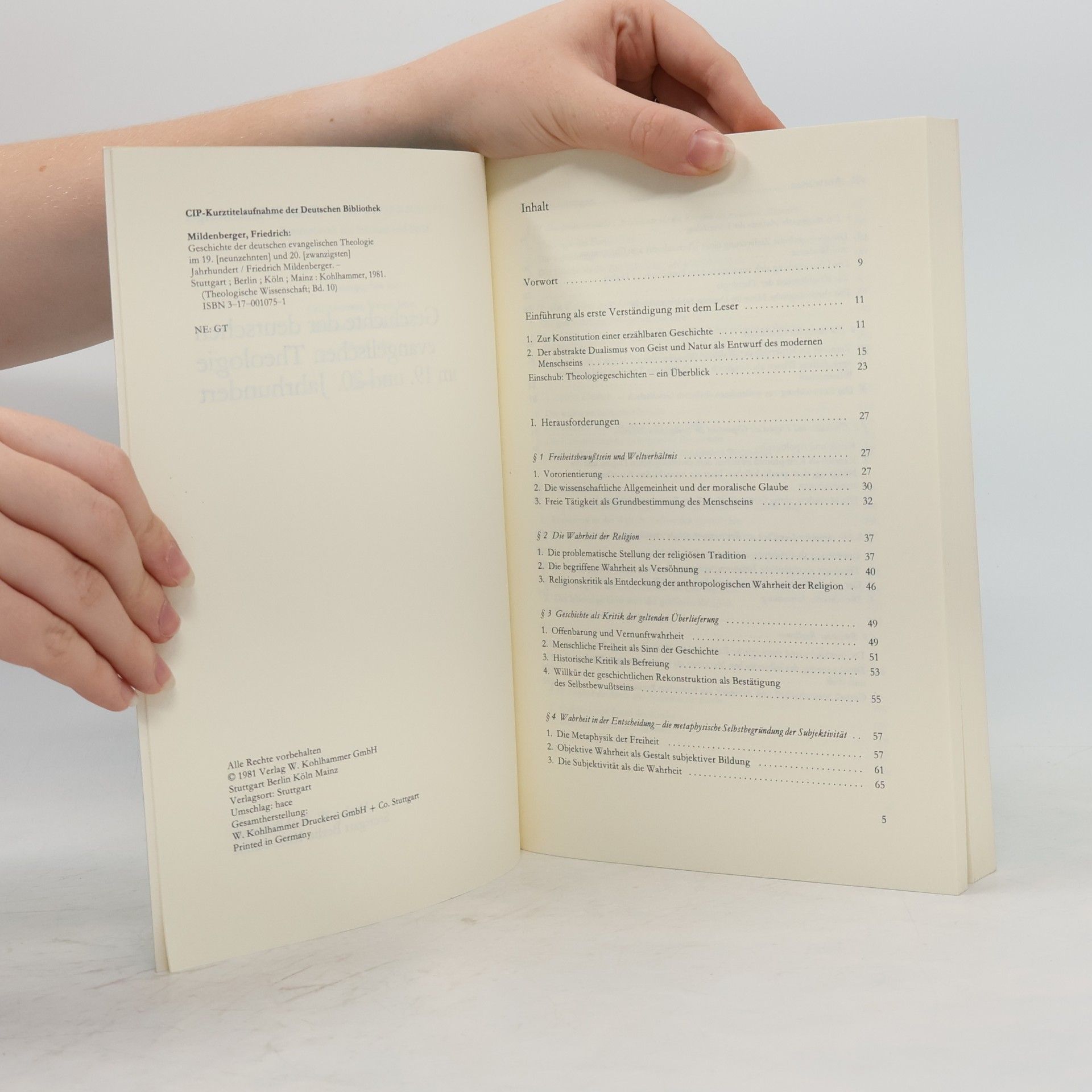 Friedrich Mildenberger Theologische Wissenschaft - 10: Geschichte der deutschen evangelischen Theologie im 19. und 20. Jahrhundert