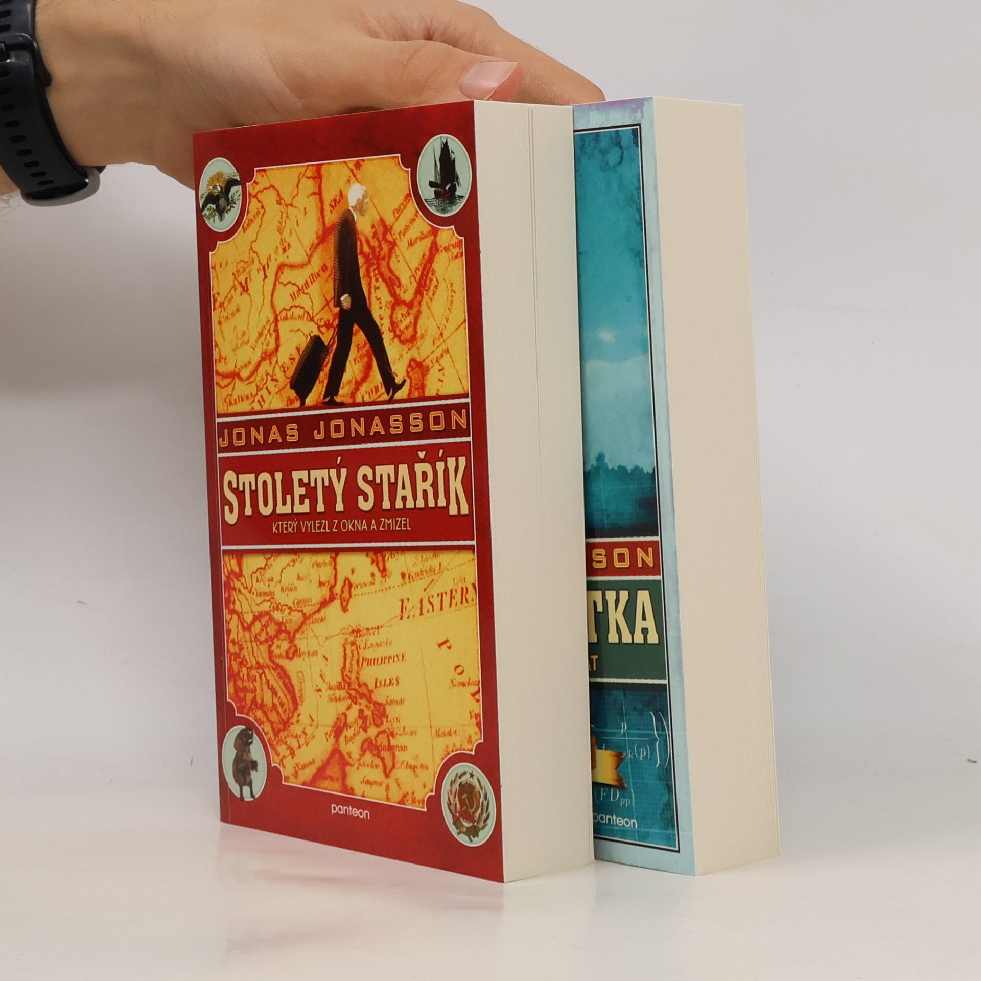 Jonas Jonasson Stoletý stařík, který vylezl z okna a zmizel + Analfabetka, která uměla počítat - dárková edice