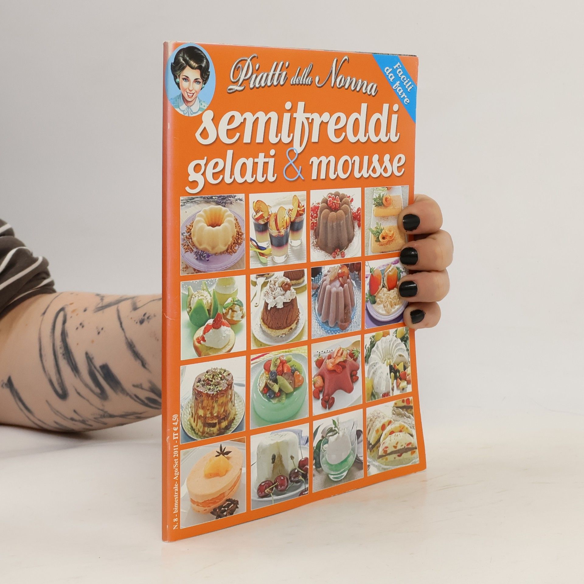 Kolektiv autorů Semifreddi gelati & mousse 8