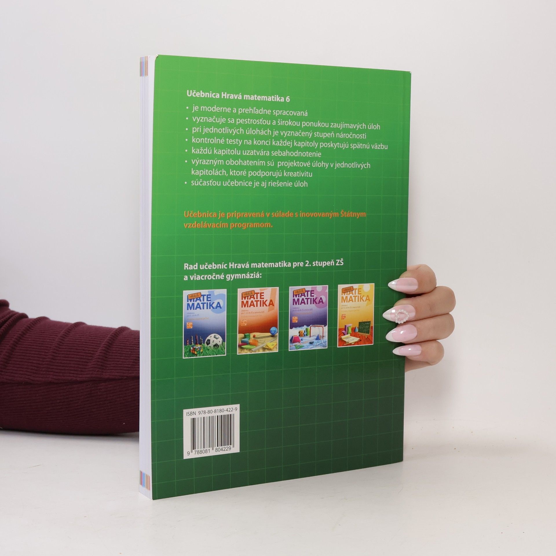 Collectif d'auteurs Hravá matematika. Učebnica pre 6. ročník ZŠ a prímu GOŠ