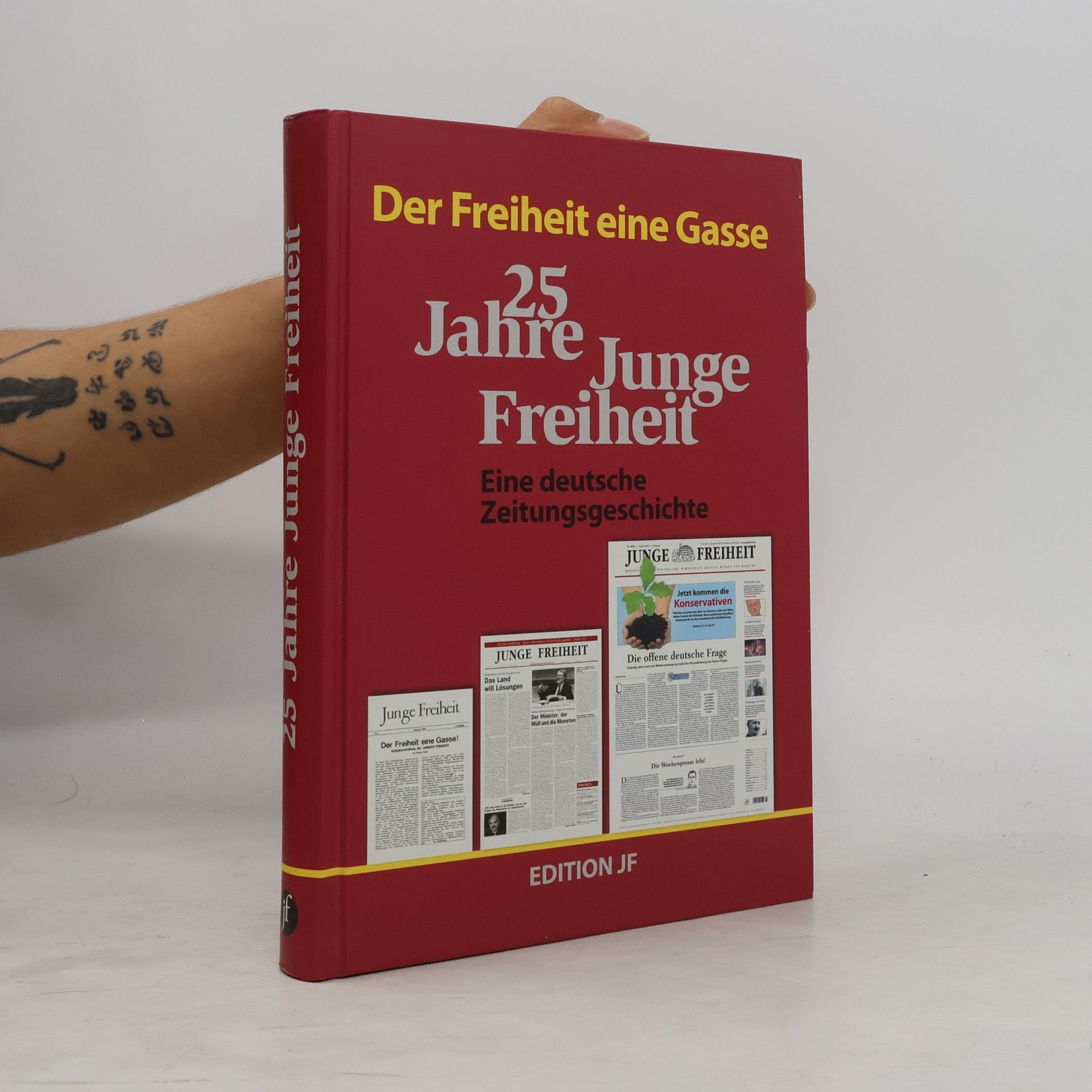 Thorsten Thaler 25 Jahre Junge Freiheit