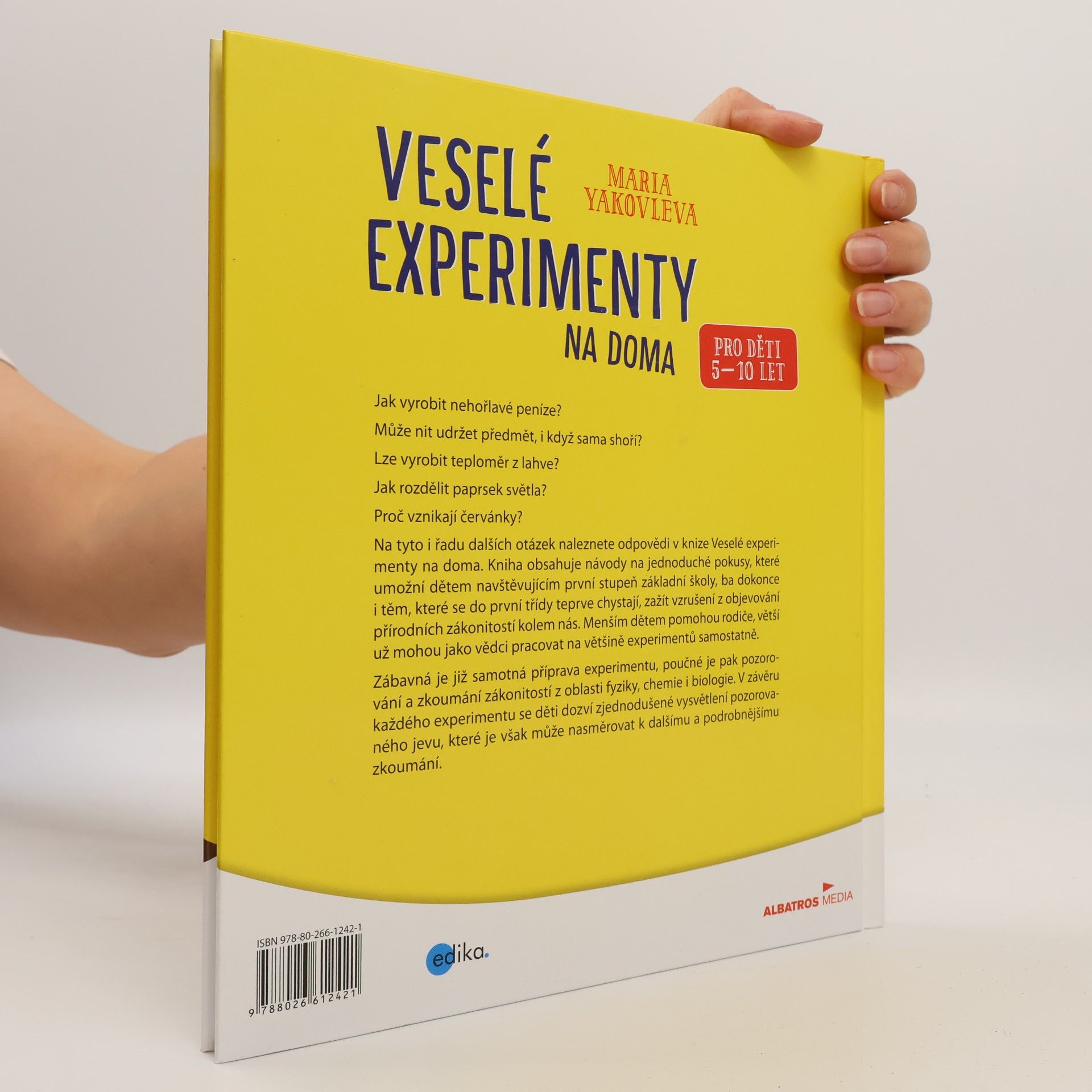 Marija Aleksandrovna Jakovleva Veselé experimenty na doma