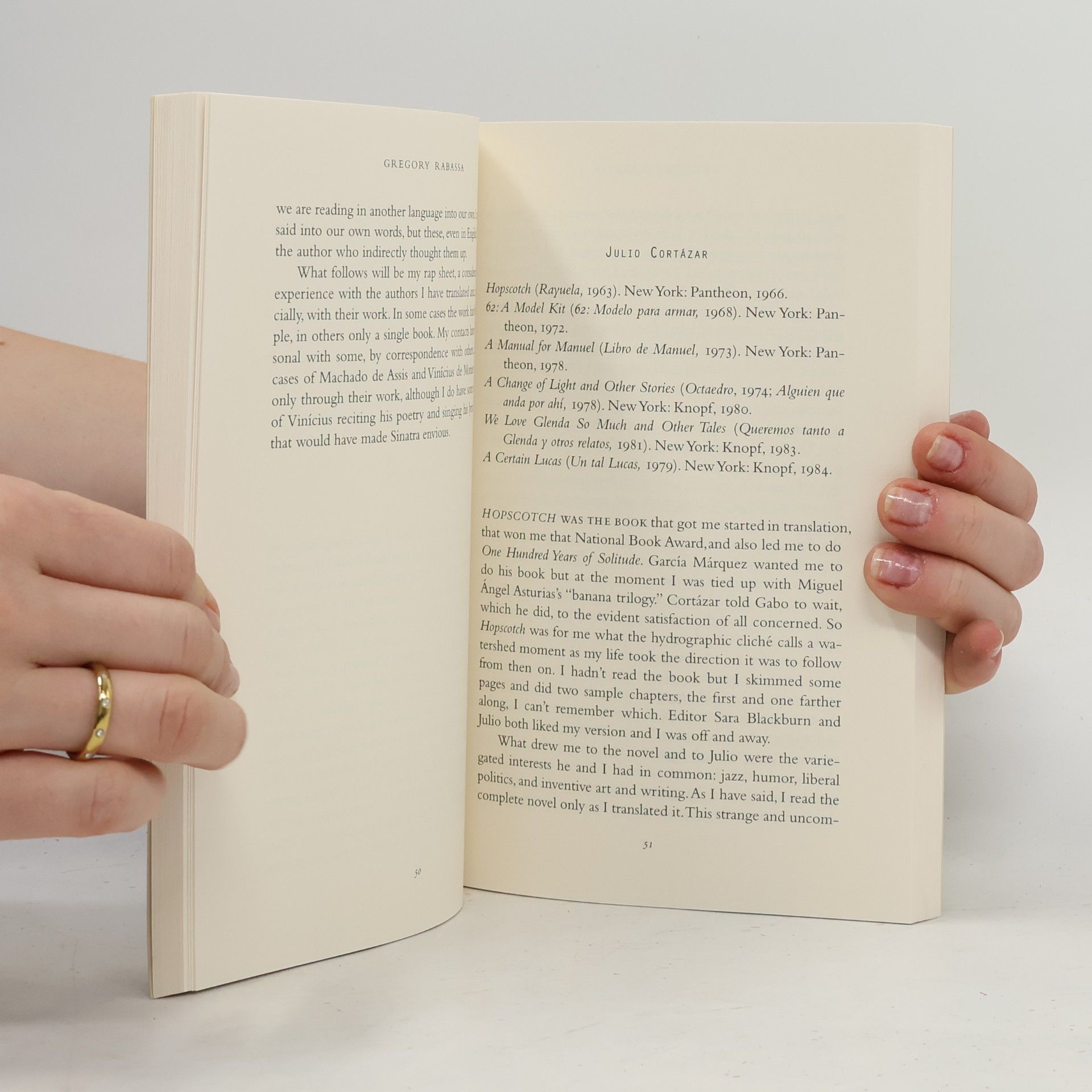 Gregory Rabassa If This Be Treason: Translation and Its Dyscontents