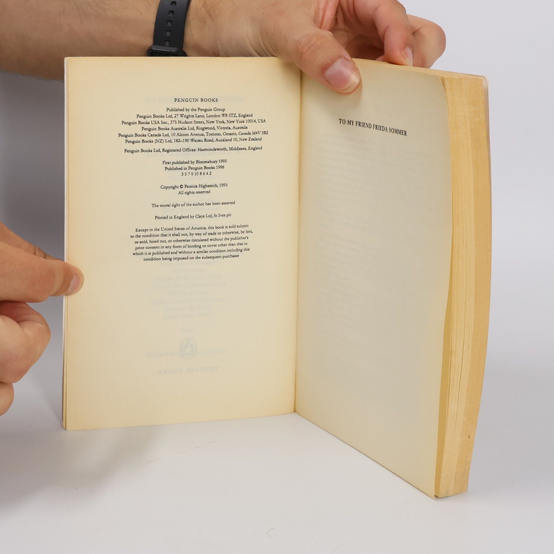 Patricia Highsmith Small G