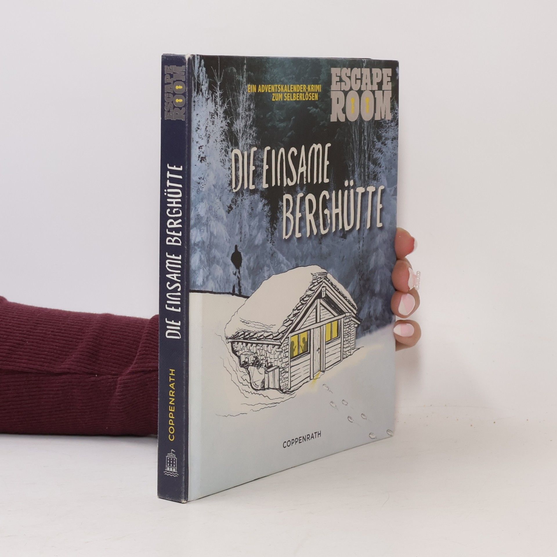 Albert Bartel Escape Room - Die einsame Berghütte. Adventskalenderbuch mit Ausklappseiten