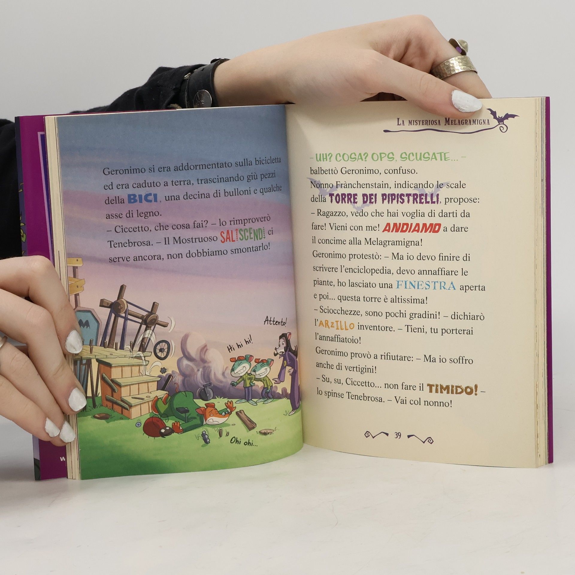 Geronimo Stilton L'Enebrosa Tenebrax - 17: Il mostruoso caso delle piante mannare
