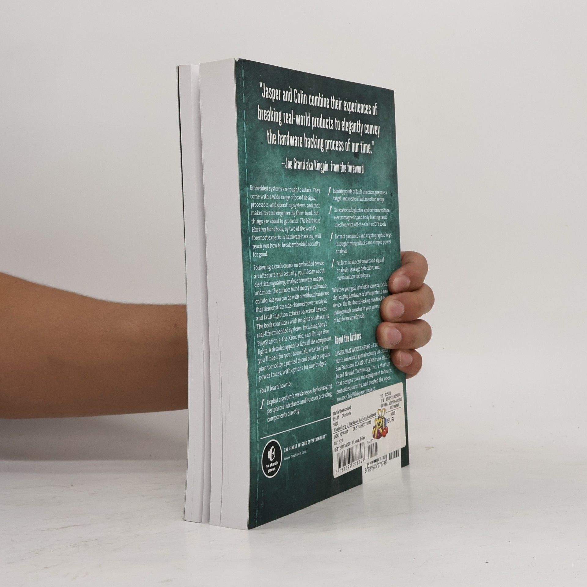 Jasper van Woudenberg The Hardware Hacking Handbook