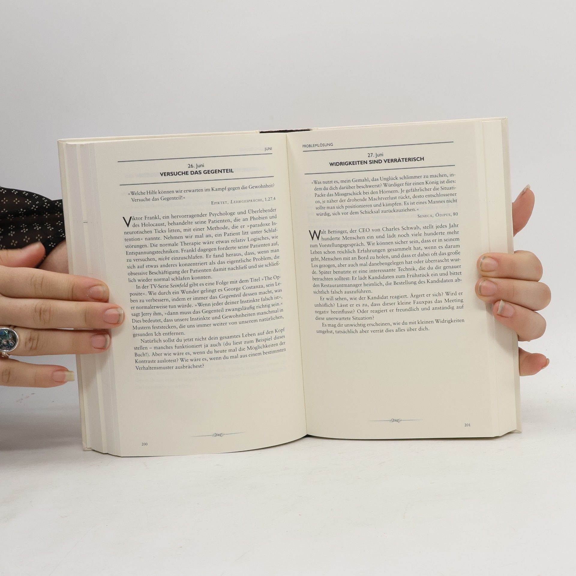 Ryan Holiday Der tägliche Stoiker