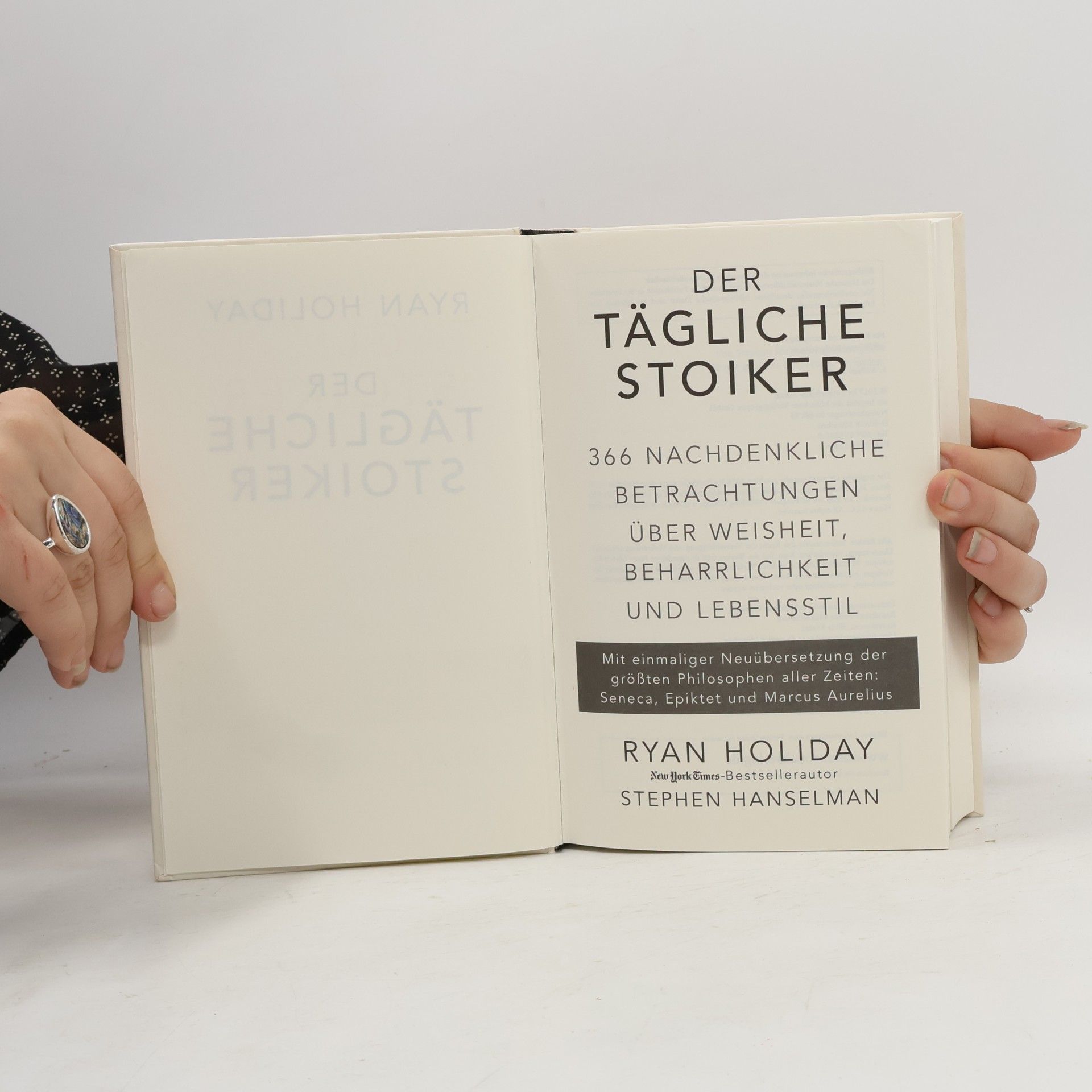 Ryan Holiday Der tägliche Stoiker