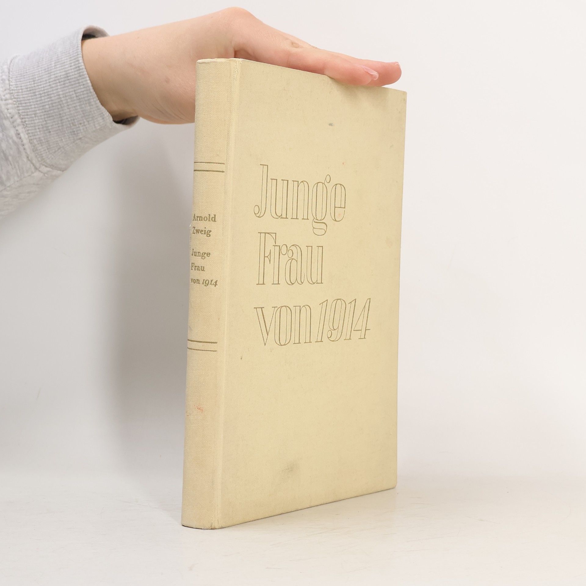 Arnold Zweig Junge Frau von 1914