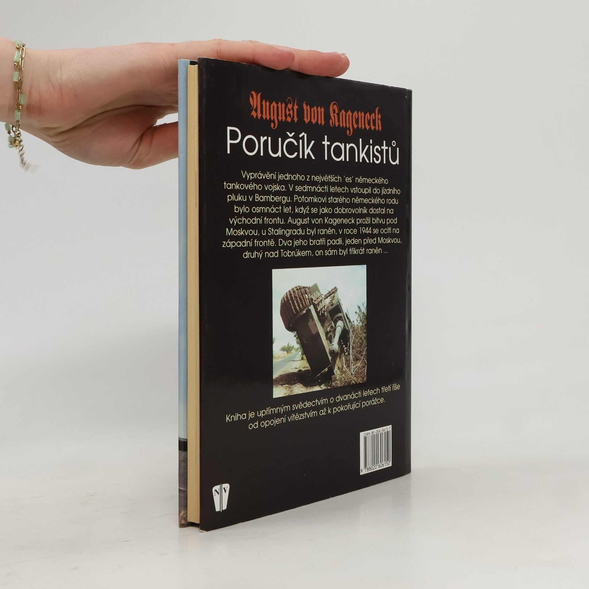 August von Kageneck Poručík tankistů