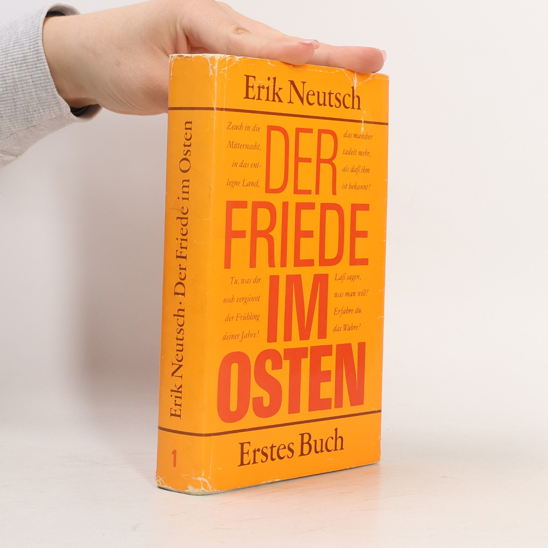 Erik Neutsch Der Friede im Osten 1