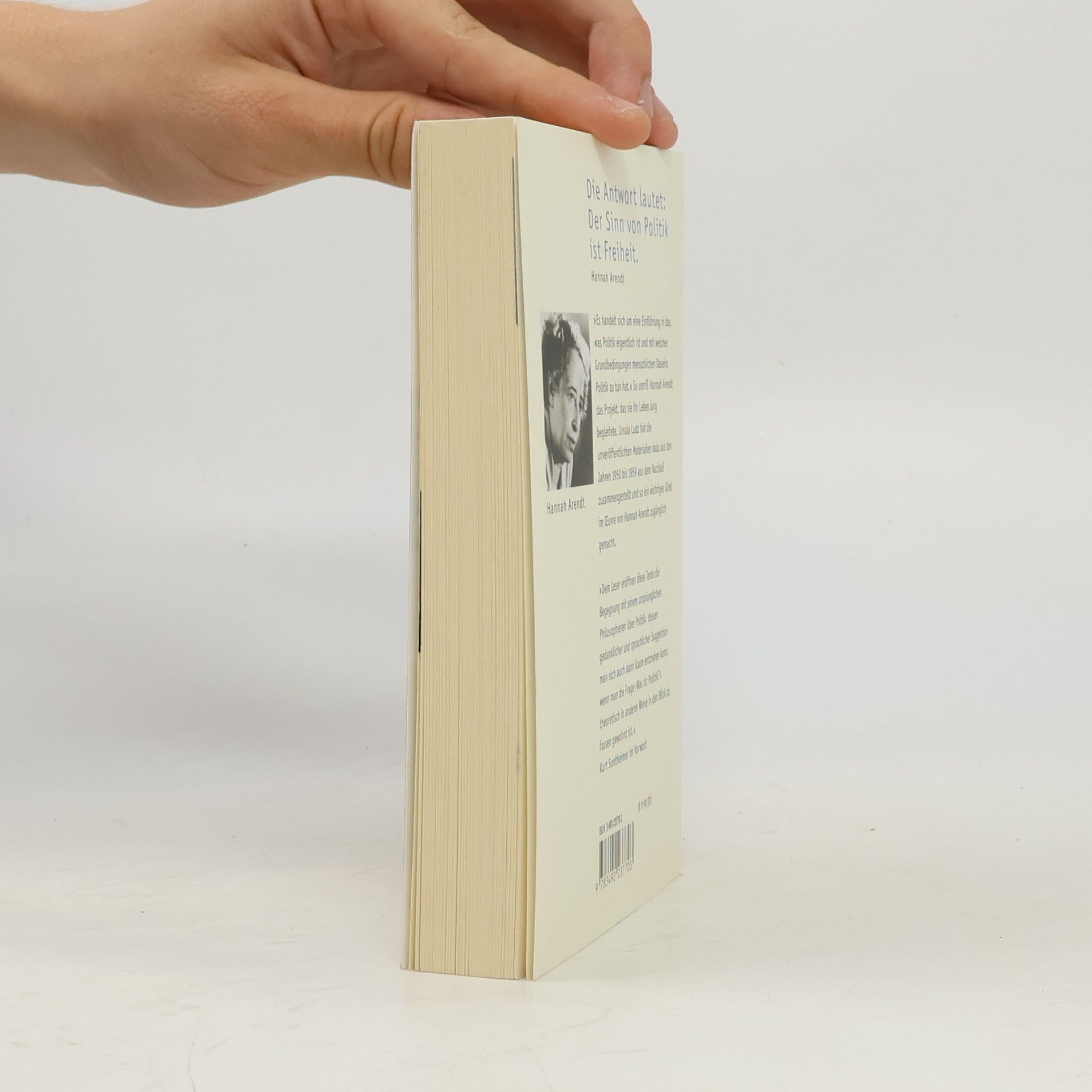Hannah Arendt Was ist Politik?
