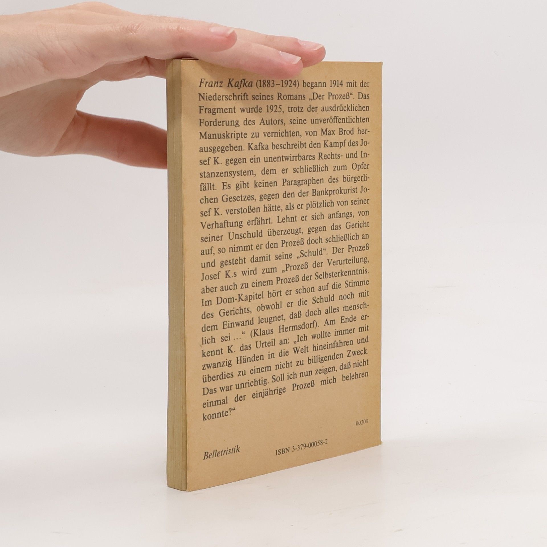 Franz Kafka Der Prozeß
