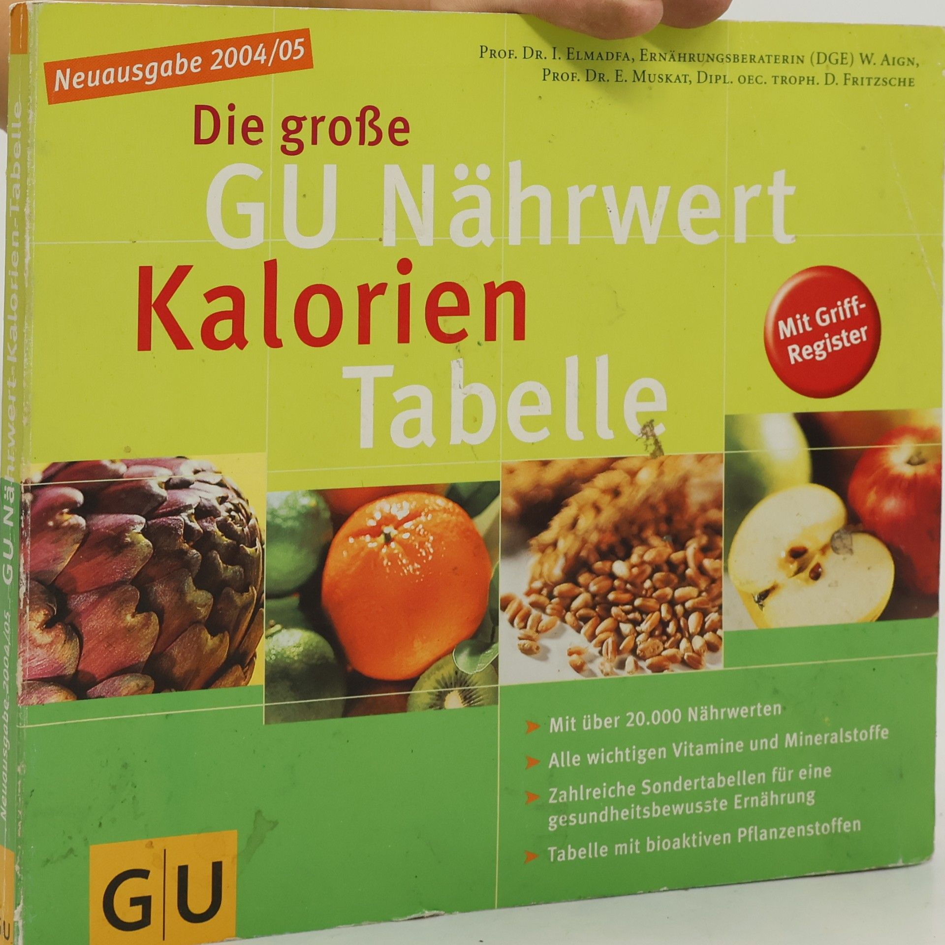 Doris Fritzsche Die große GU Nährwert Kalorien Tabelle