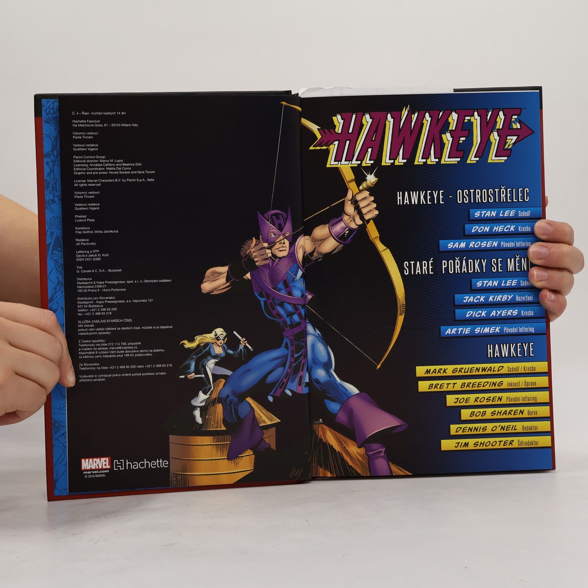 Marvel Comics Nejmocnější hrdinové Marvelu 4. Hawkeye