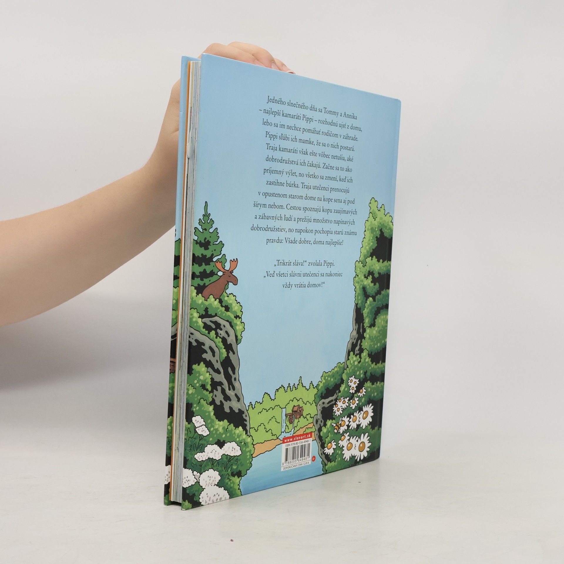 Astrid Lindgren Pippi s kamarátmi na úteku