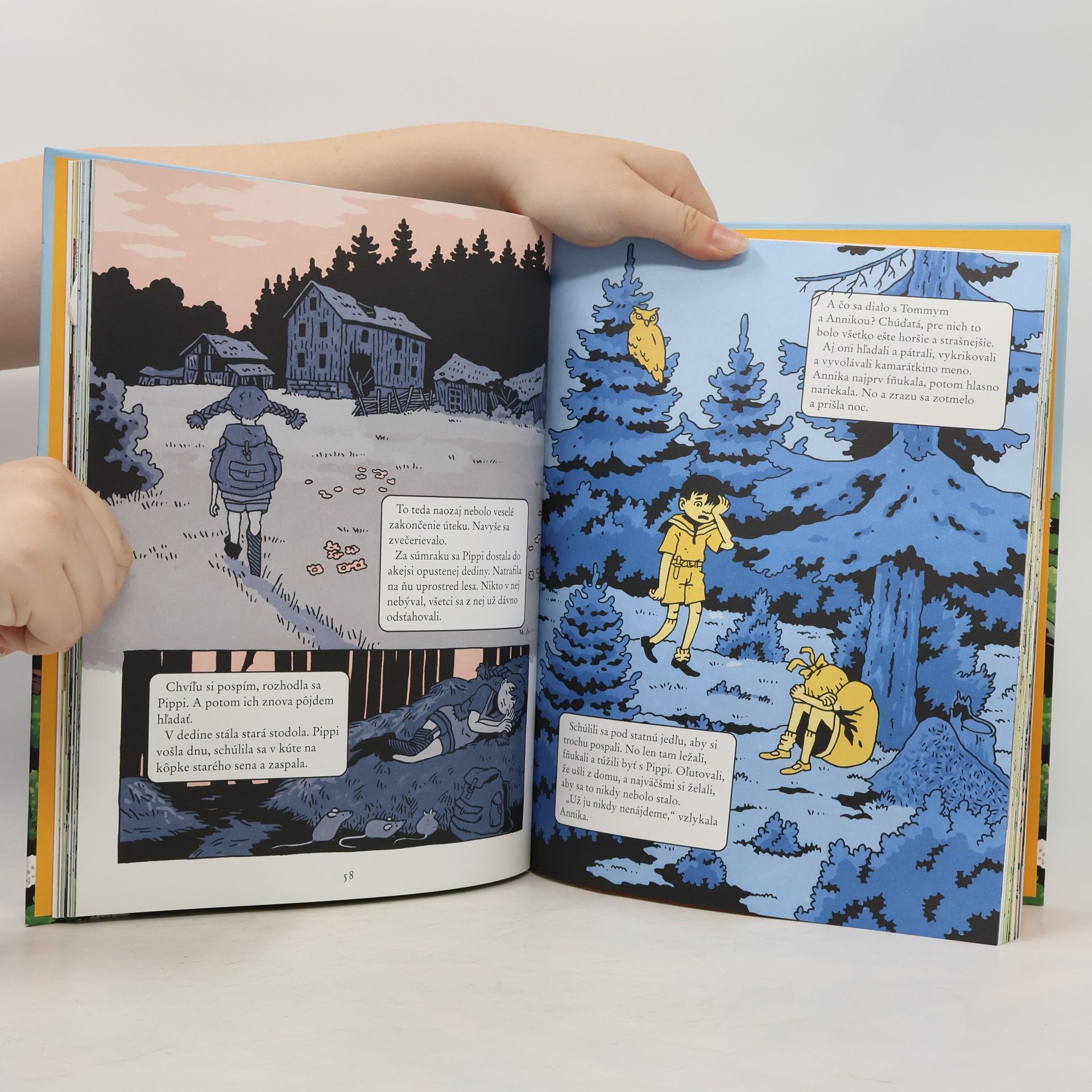 Astrid Lindgren Pippi s kamarátmi na úteku