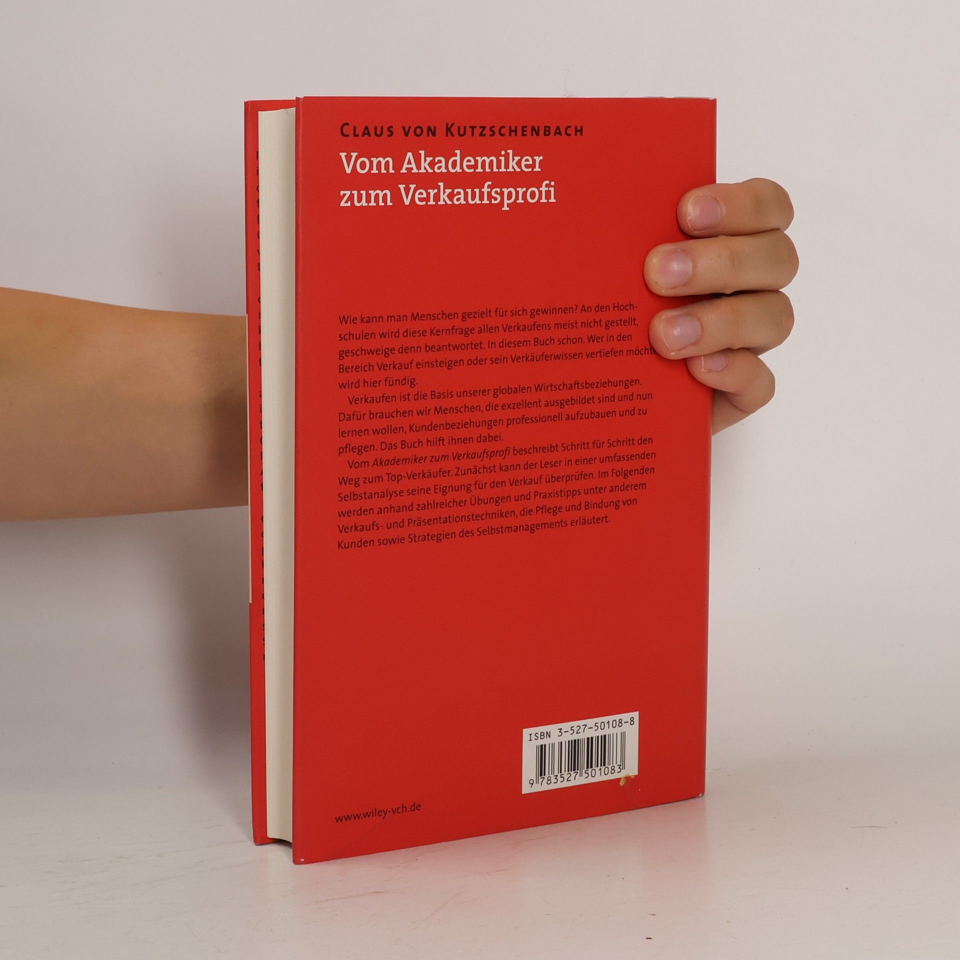 Claus von Kutzschenbach Vom Akademiker zum Verkaufsprofi