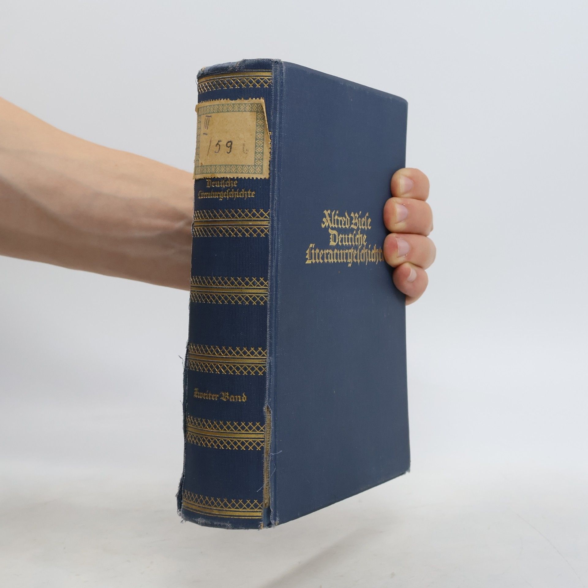 Alfred Biese Deutsche Literaturgeschichte