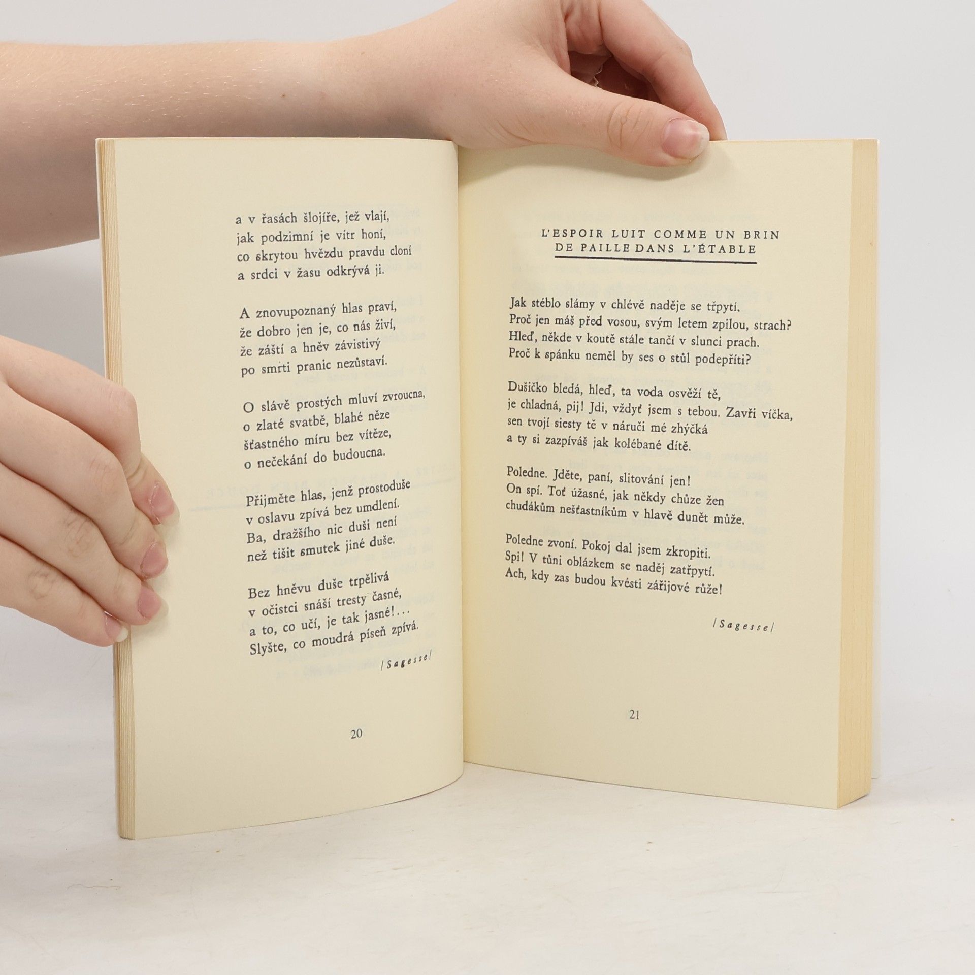 Karel Čapek Výbor francouzské poezie